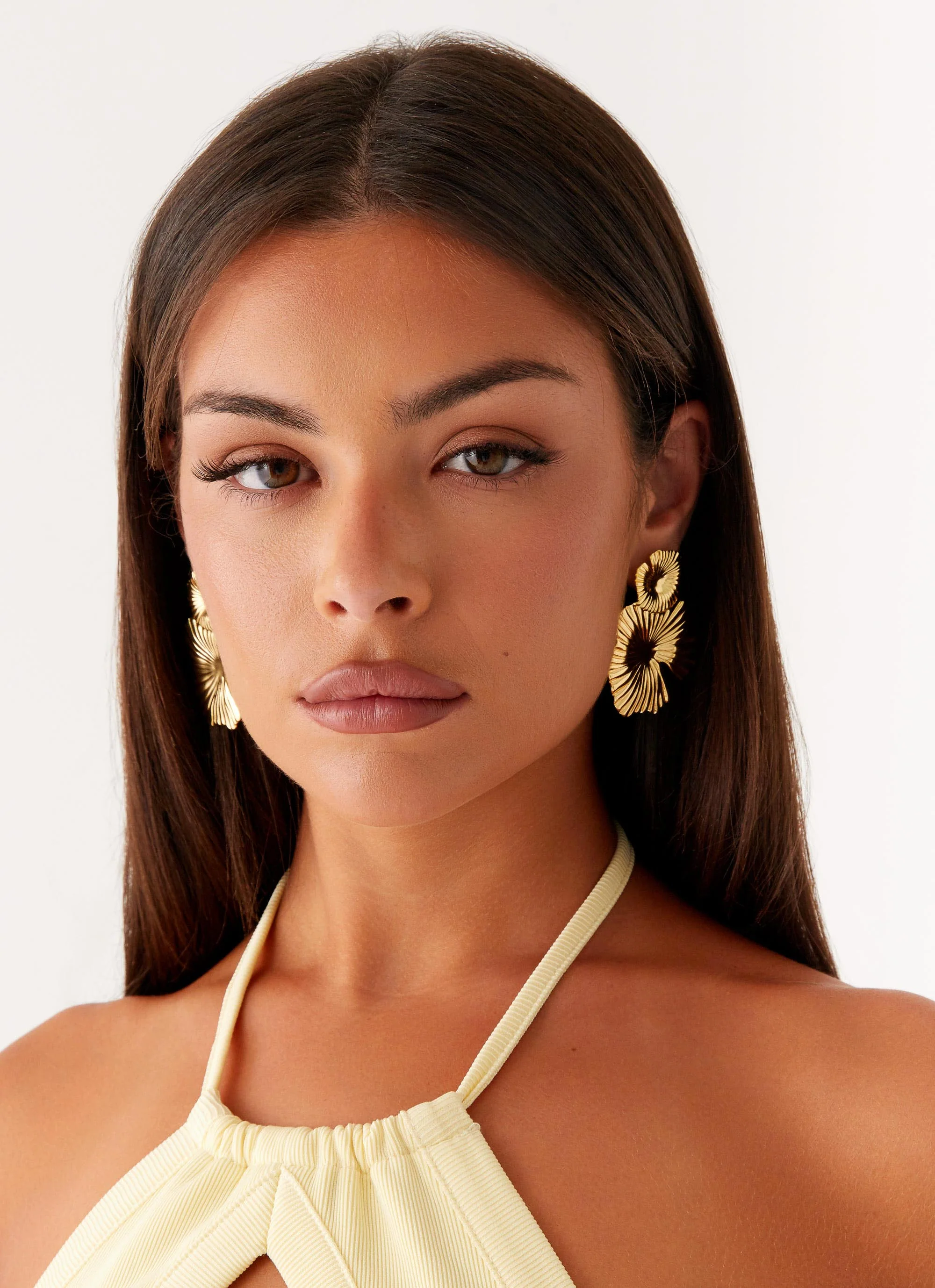 Sahara Earrings - Gold - Image 3