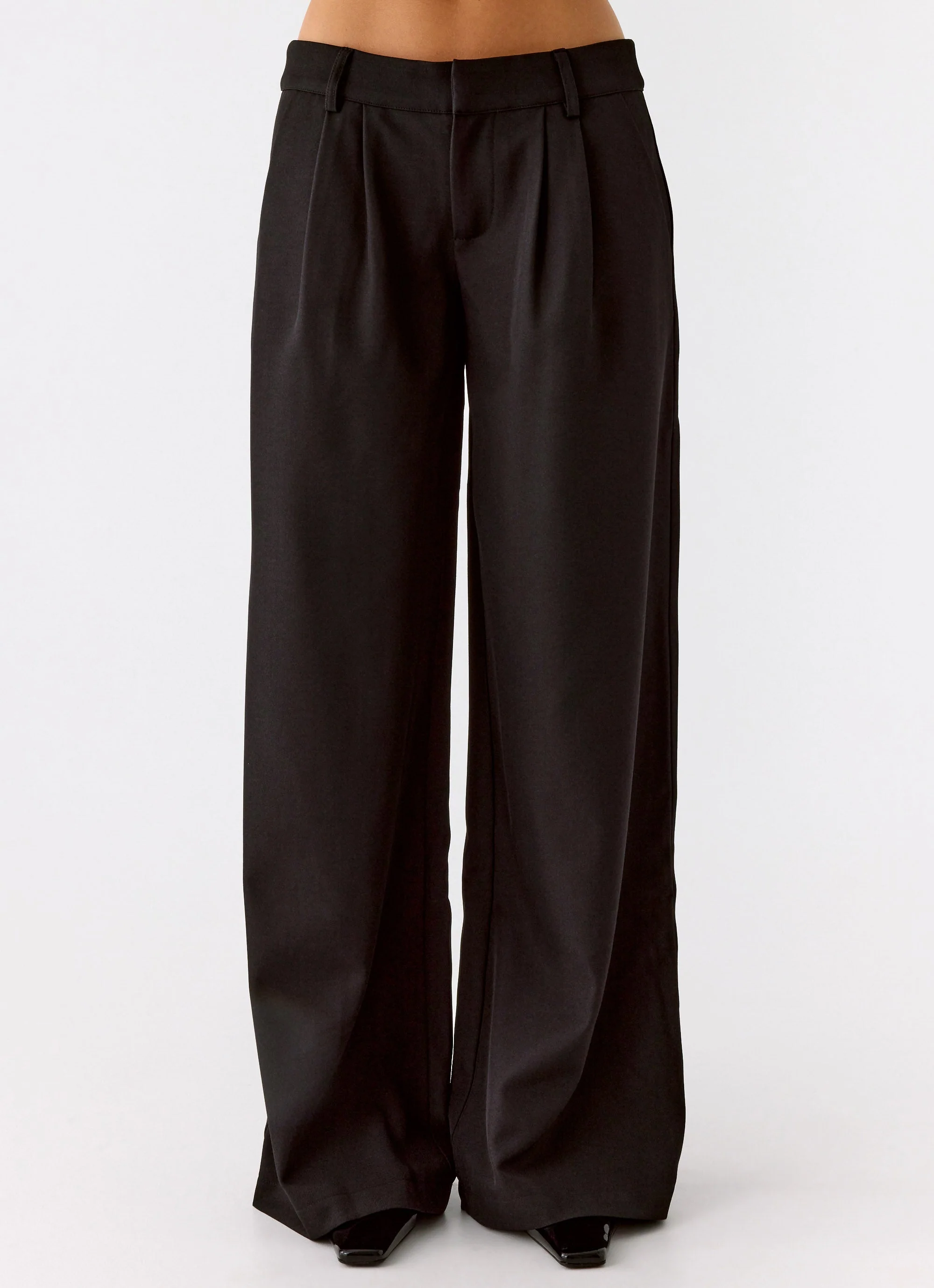 Samuel Low Rise Suiting Pants - Black - Image 3