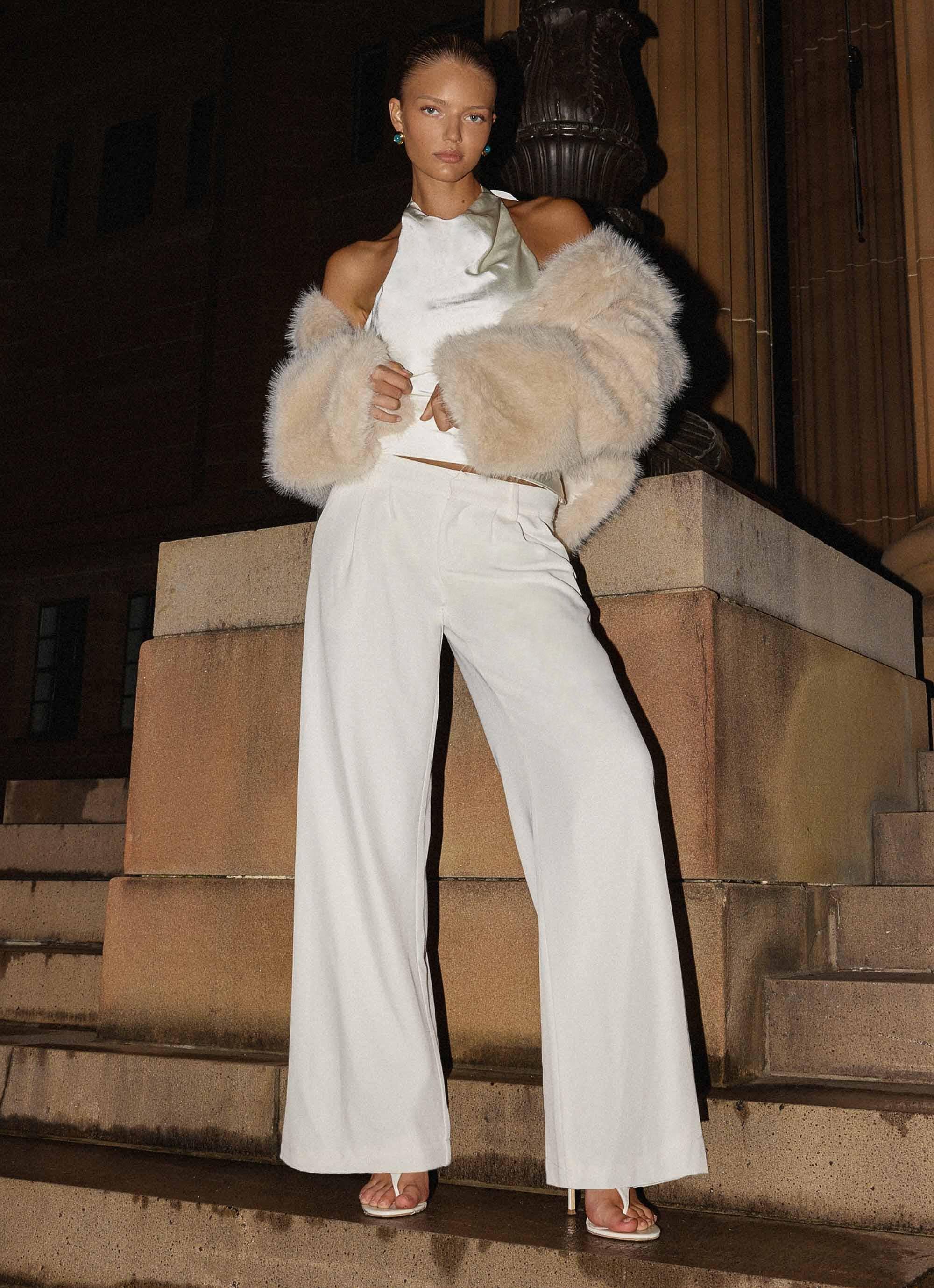 Samuel Low Rise Suiting Pants - White - Image 2