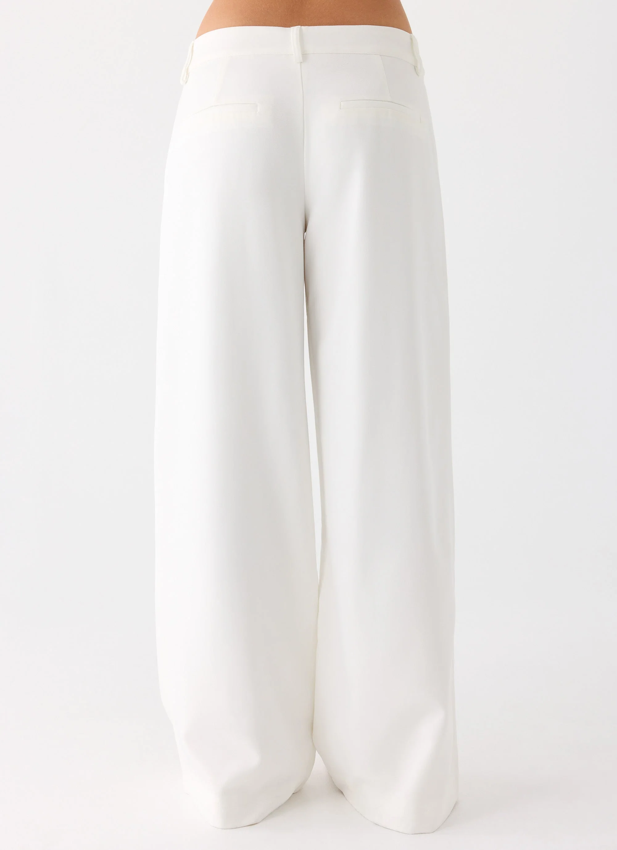 Samuel Low Rise Suiting Pants - White - Image 5