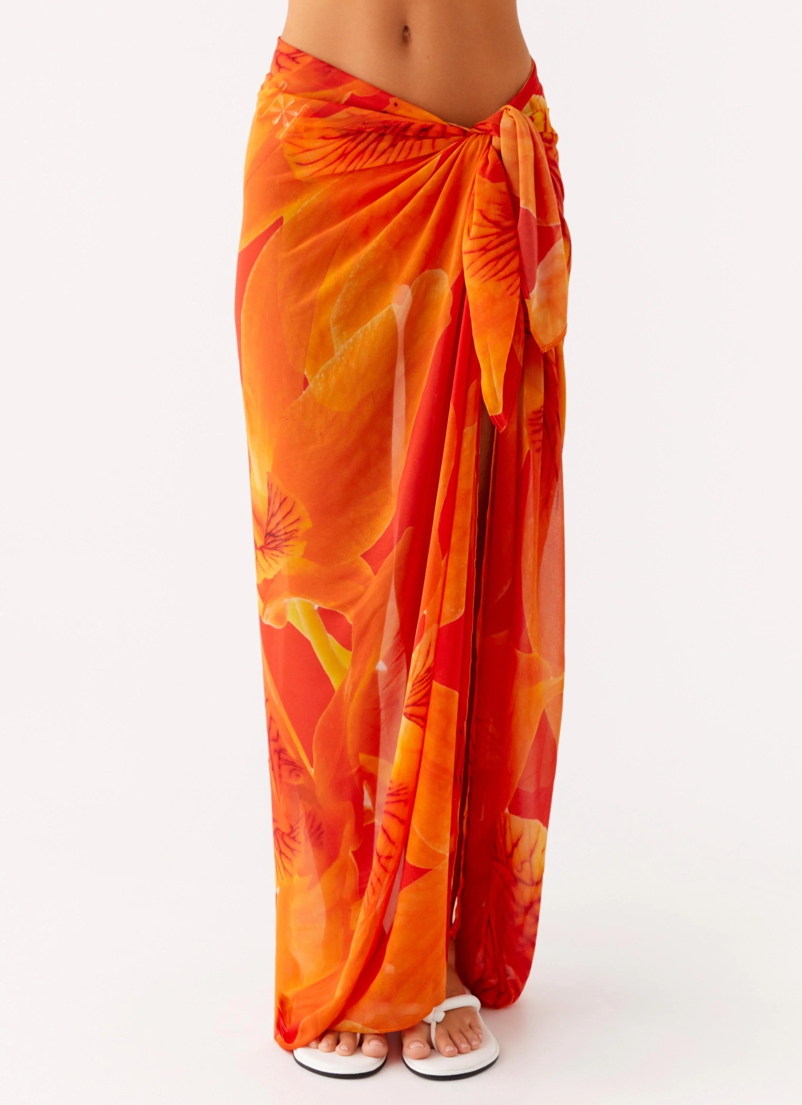 Sandy Shores Sarong - Serene Orange - Image 3