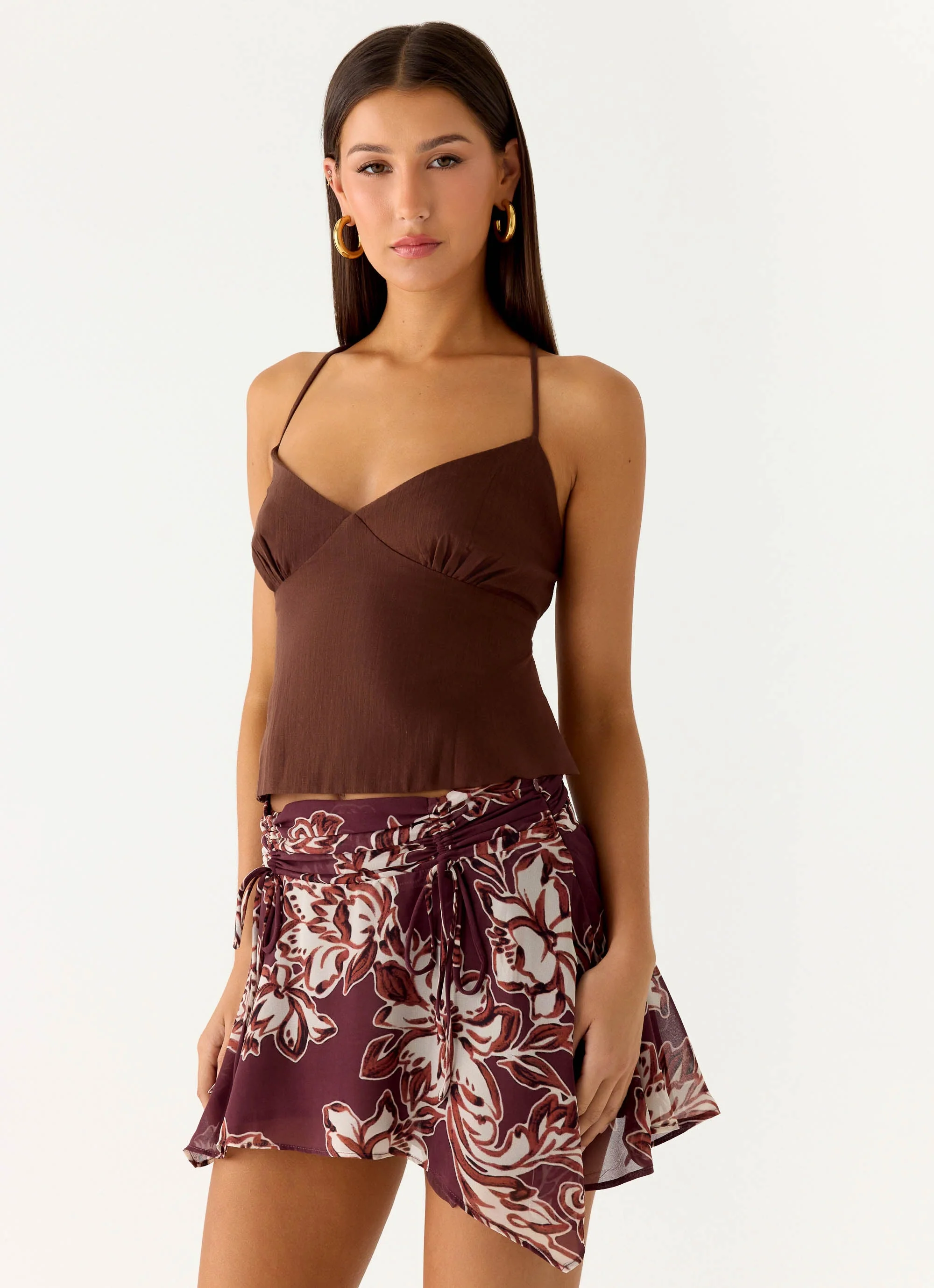 Sangria Top - Chocolate - Image 5