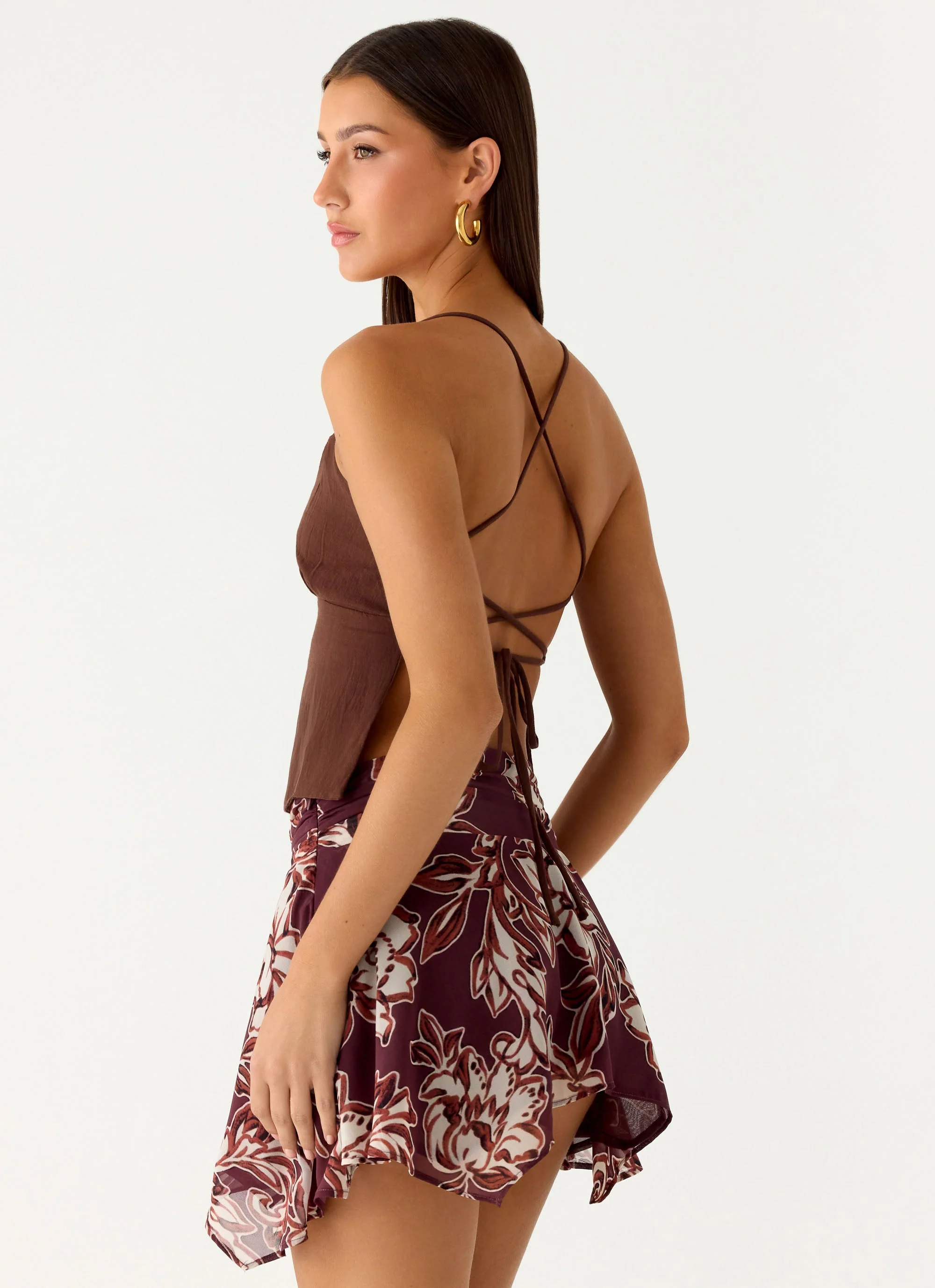 Sangria Top - Chocolate - Image 6