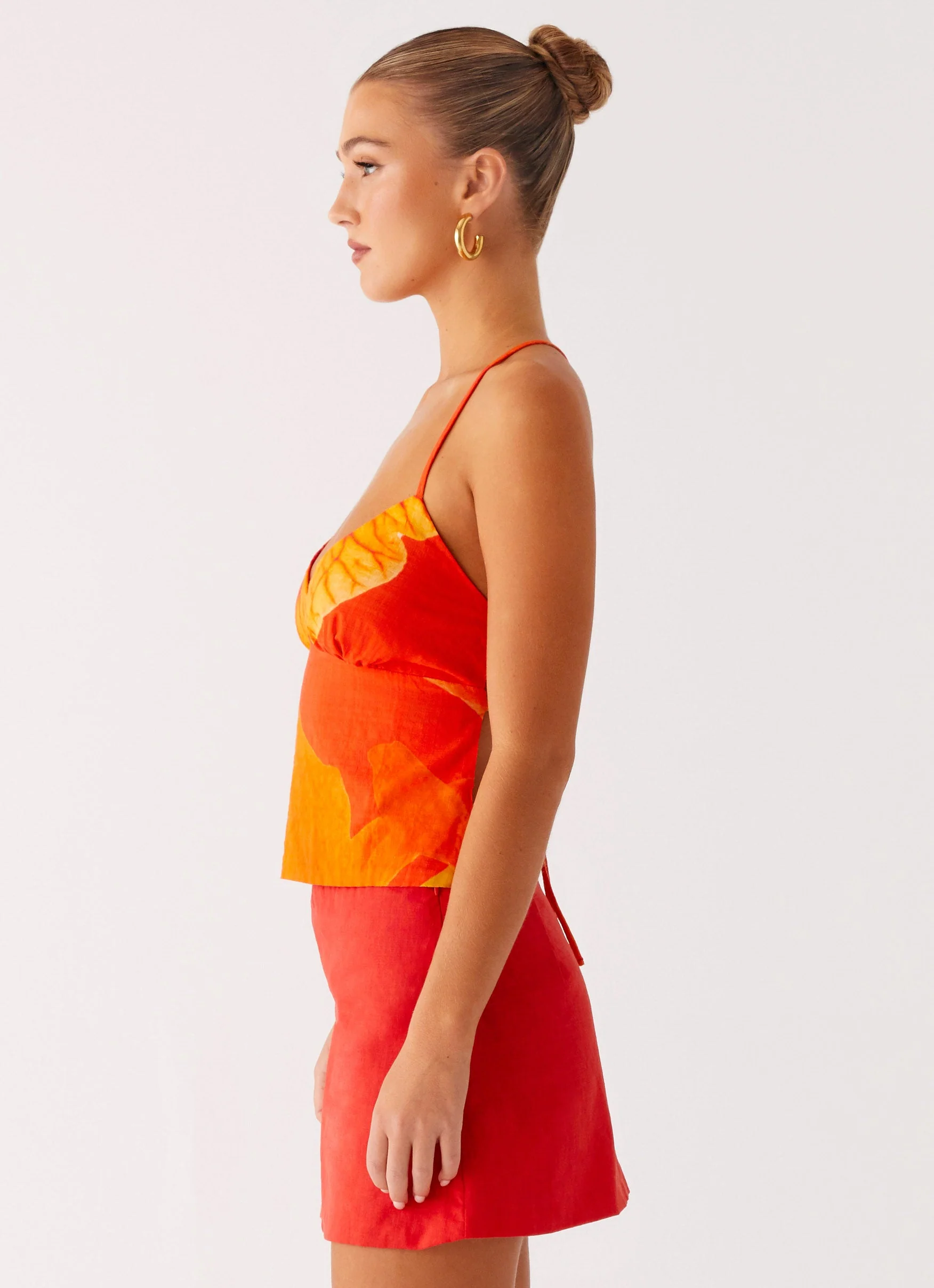 Sangria Top - Serene Orange - Image 4