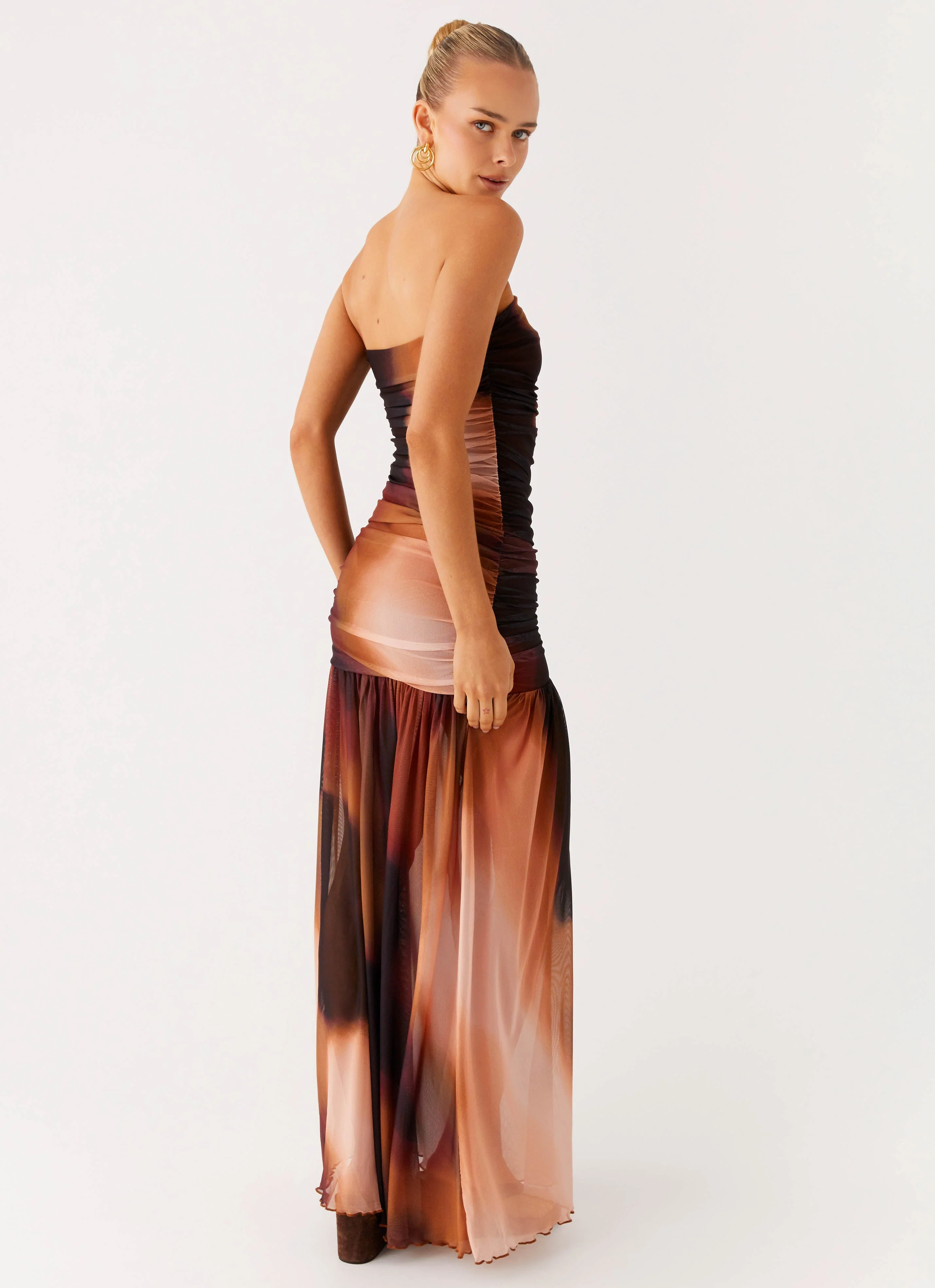 Savaya Maxi Dress - Black Gradient - Image 6