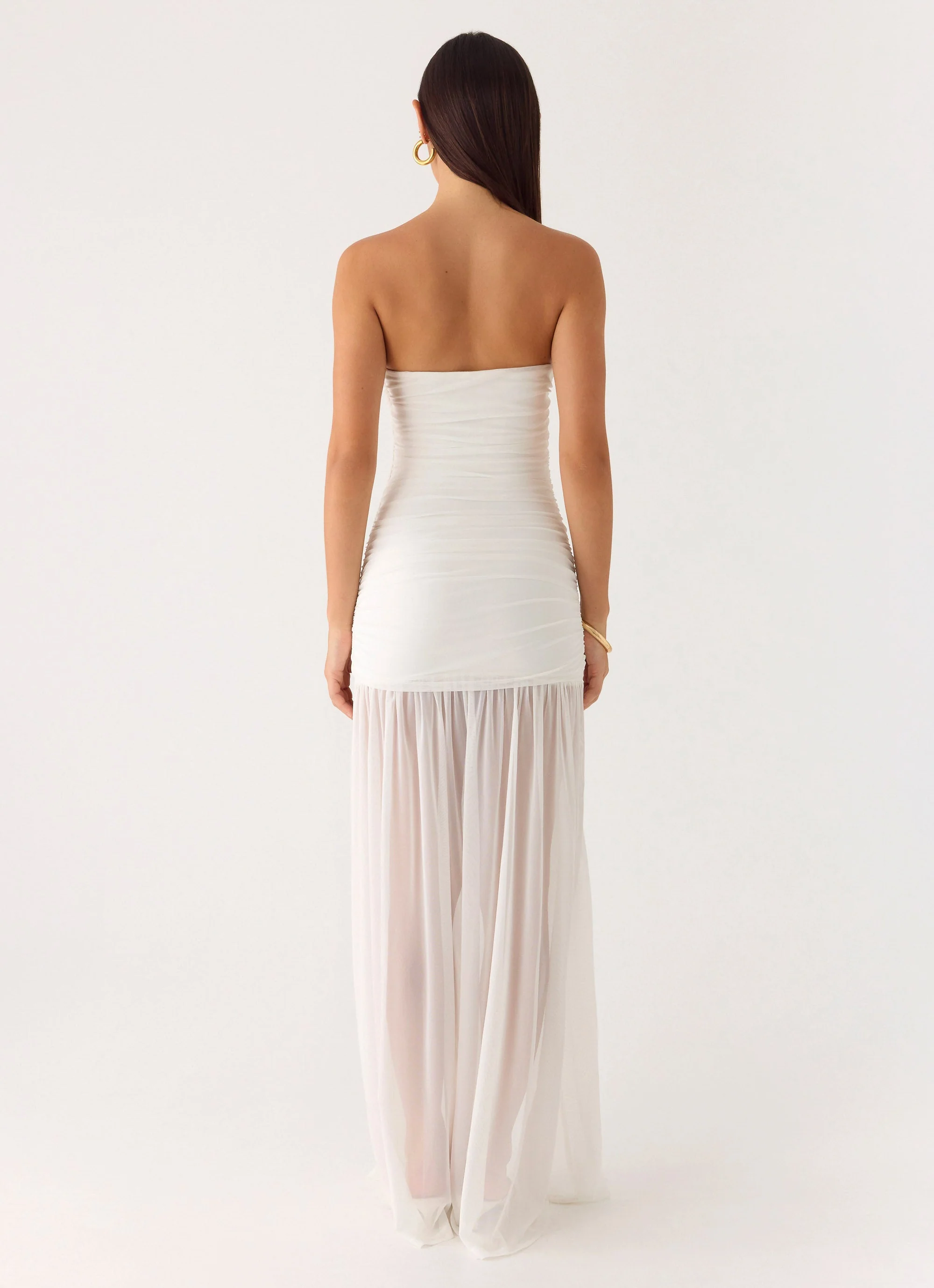 Savaya Maxi Dress - White - Image 3
