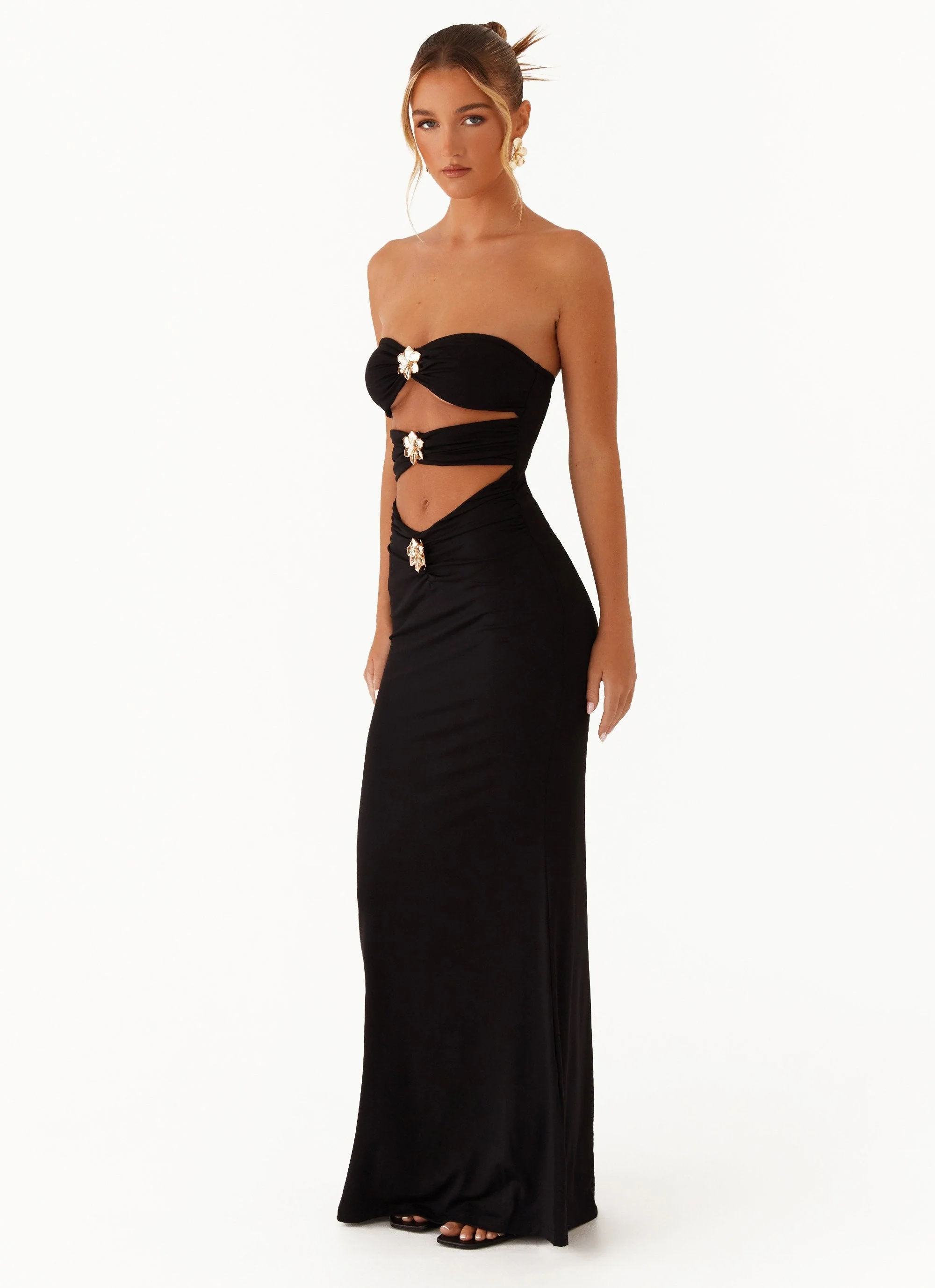 Save Me Maxi Dress - Black - Image 4