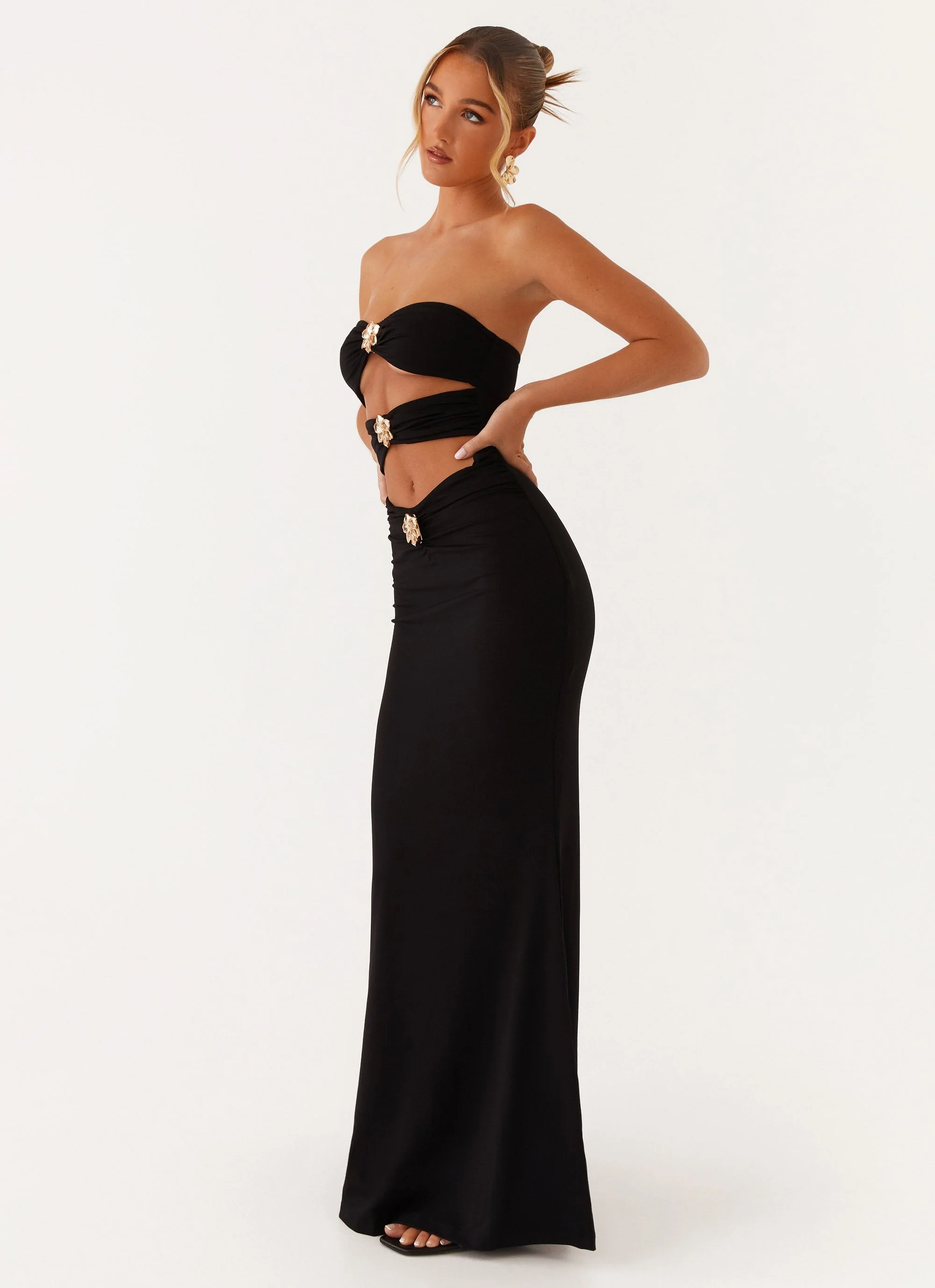 Save Me Maxi Dress - Black - Image 6