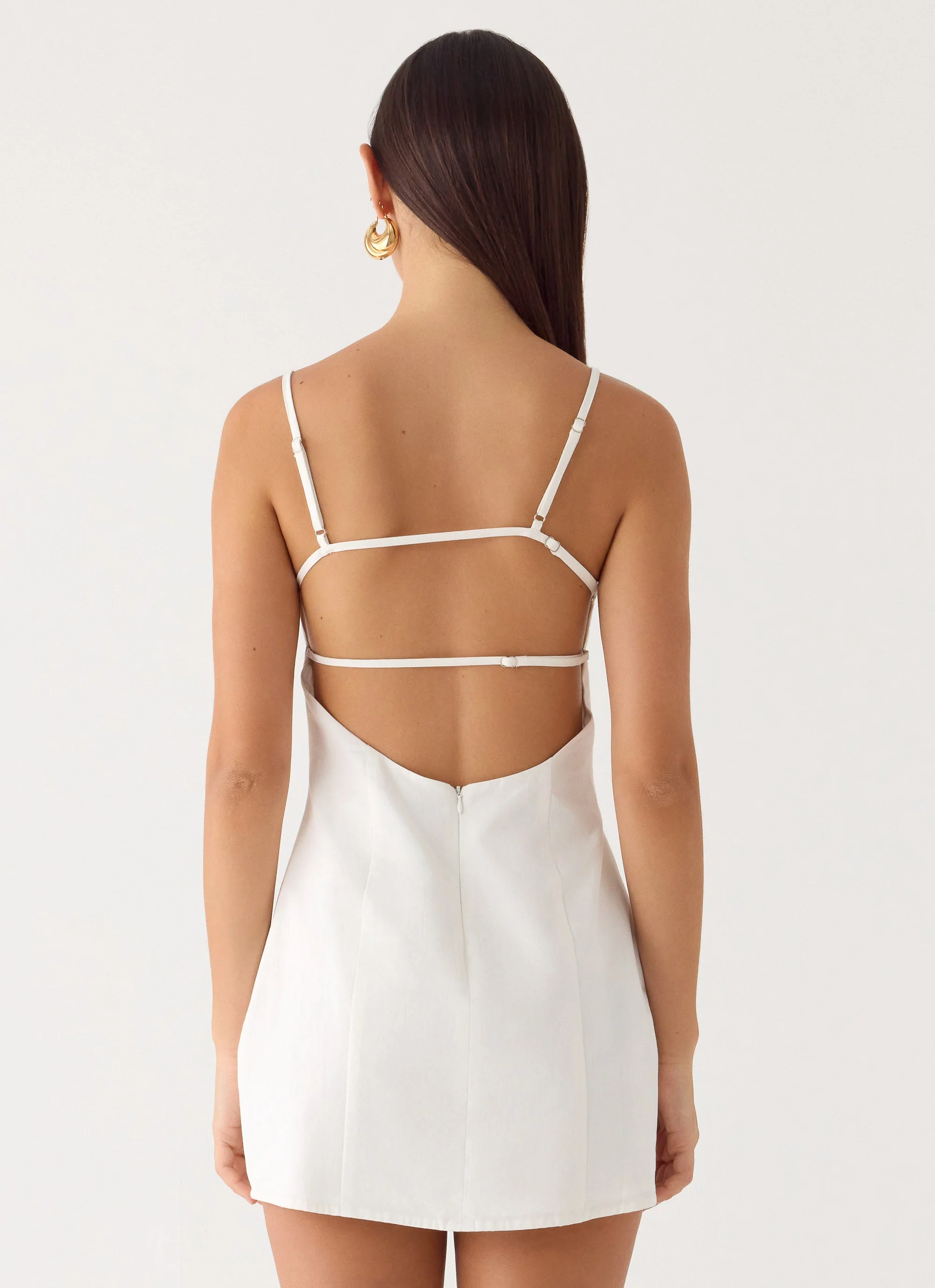 Second Sun Mini Dress - White - Image 2
