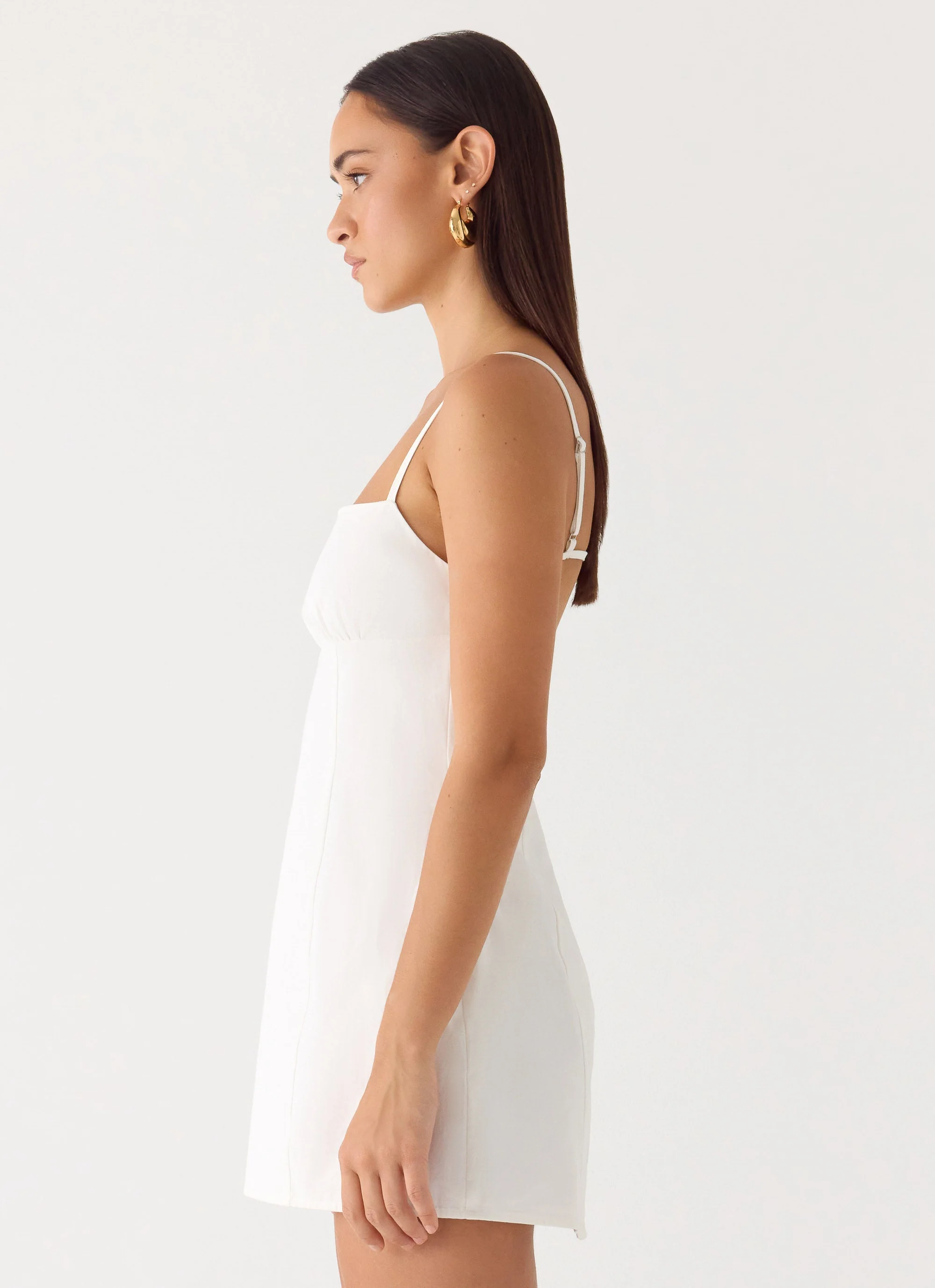 Second Sun Mini Dress - White - Image 4