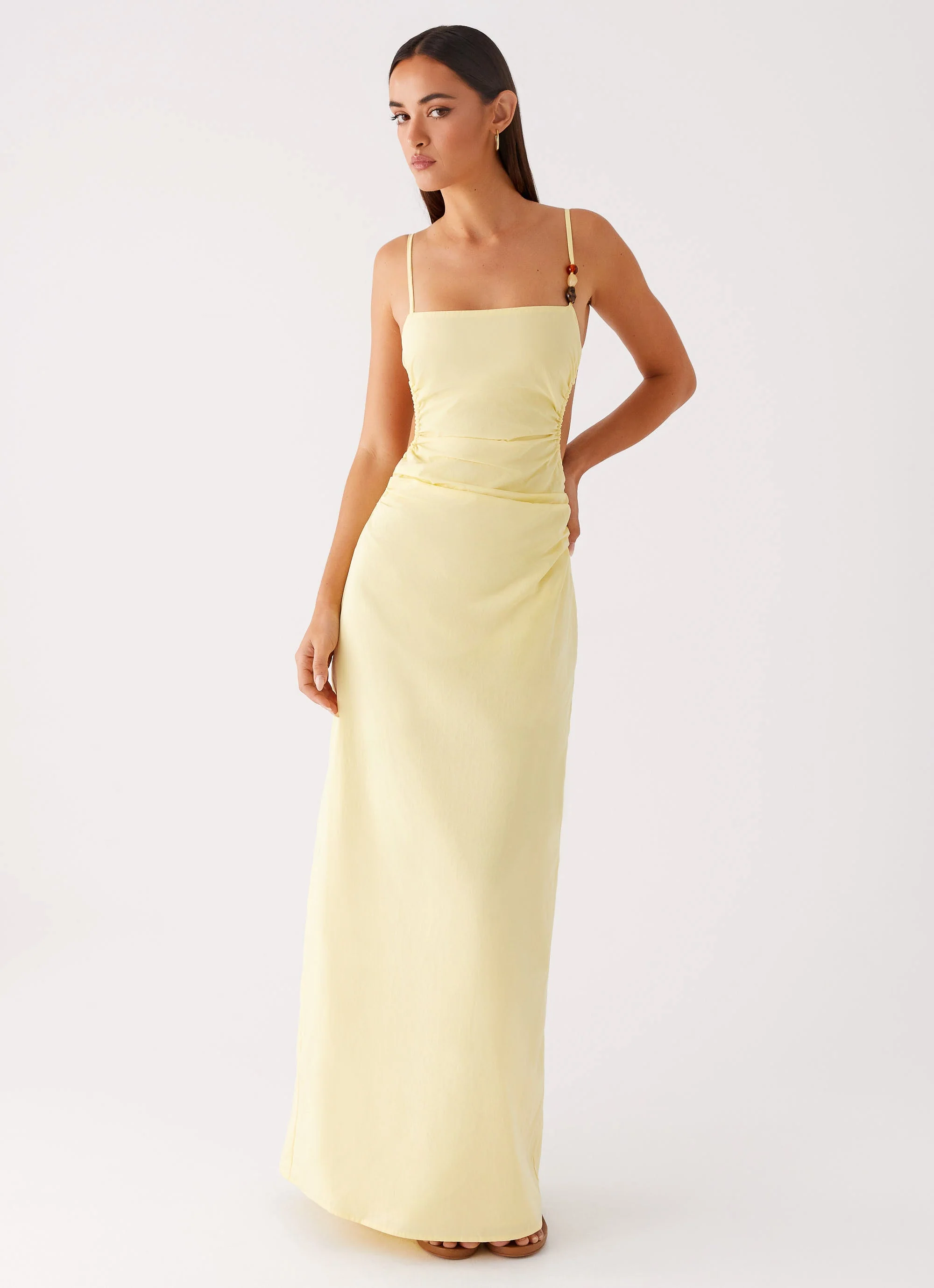 Selah Maxi Dress - Yellow - Image 4