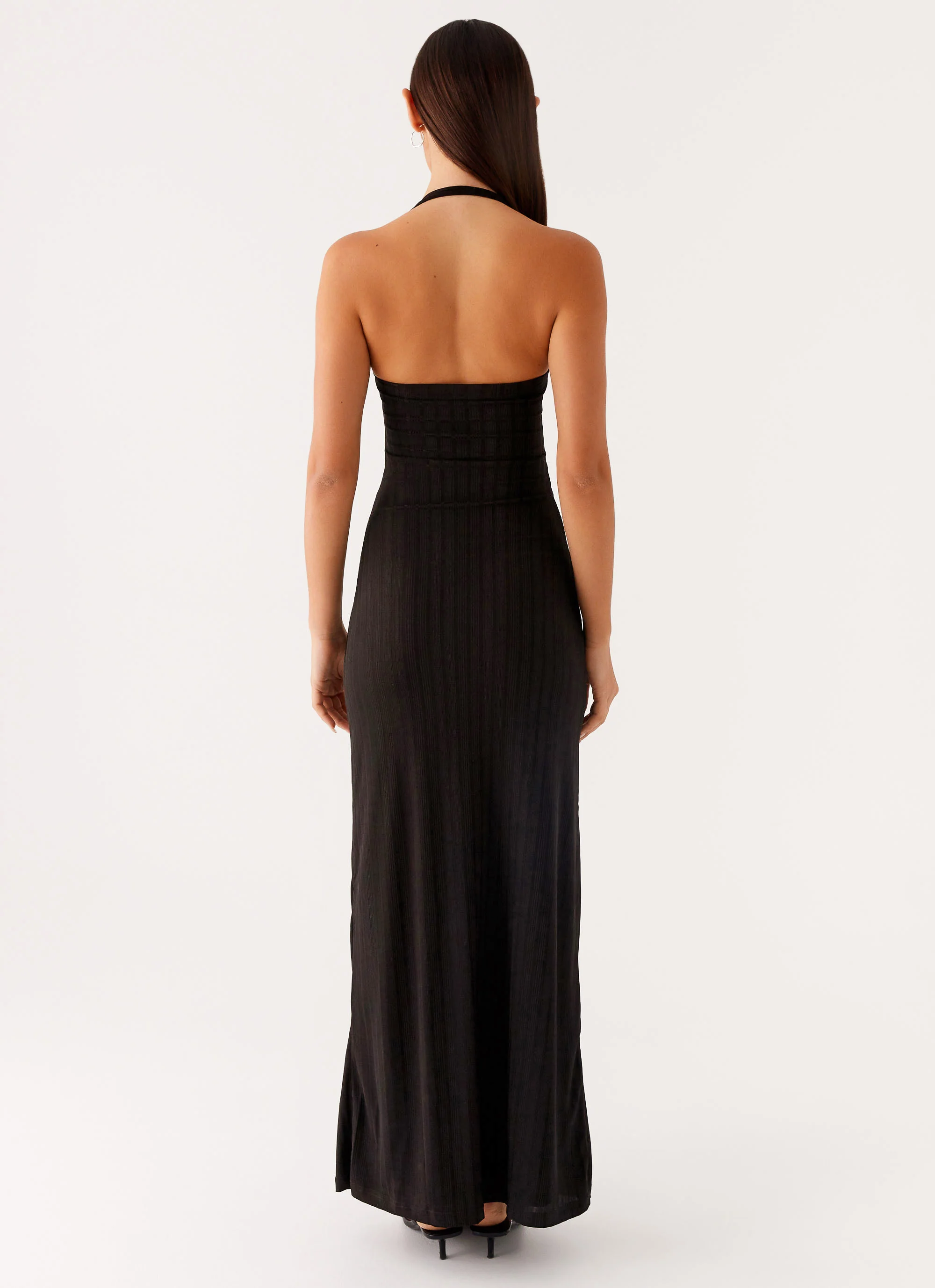 Selene Maxi Dress - Black - Image 3