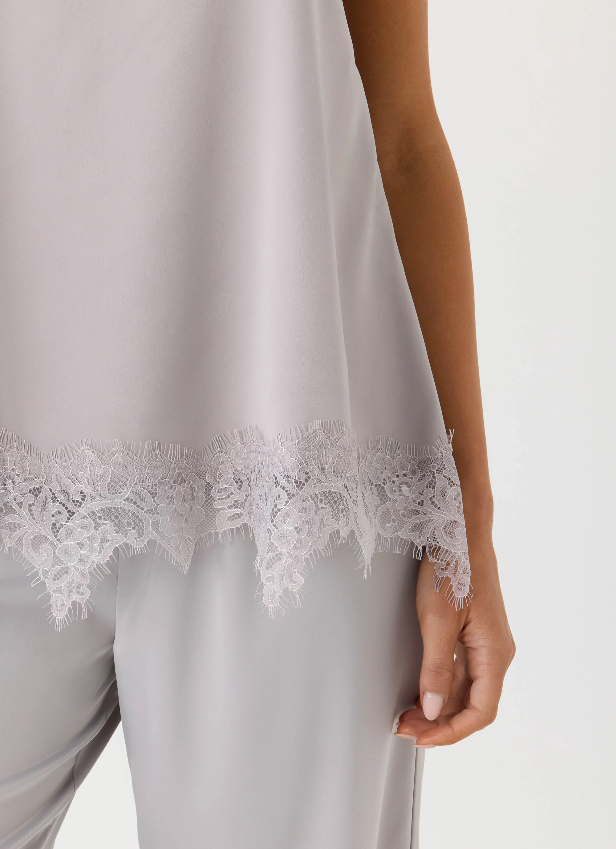 Sella Strapless Top - Misty Blue - Image 5