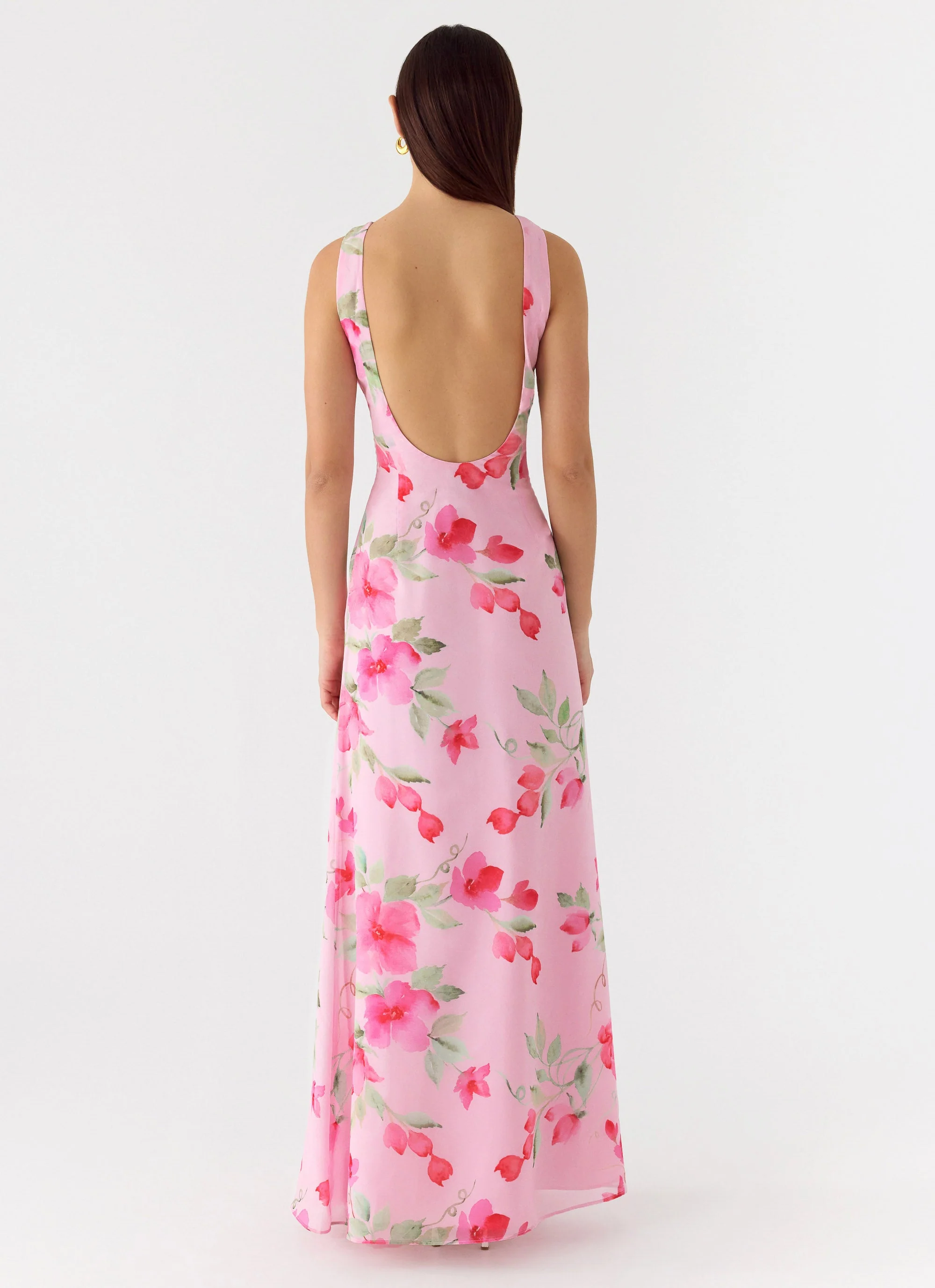 Serafim Chiffon Maxi Dress - Petal Soleil - Image 3