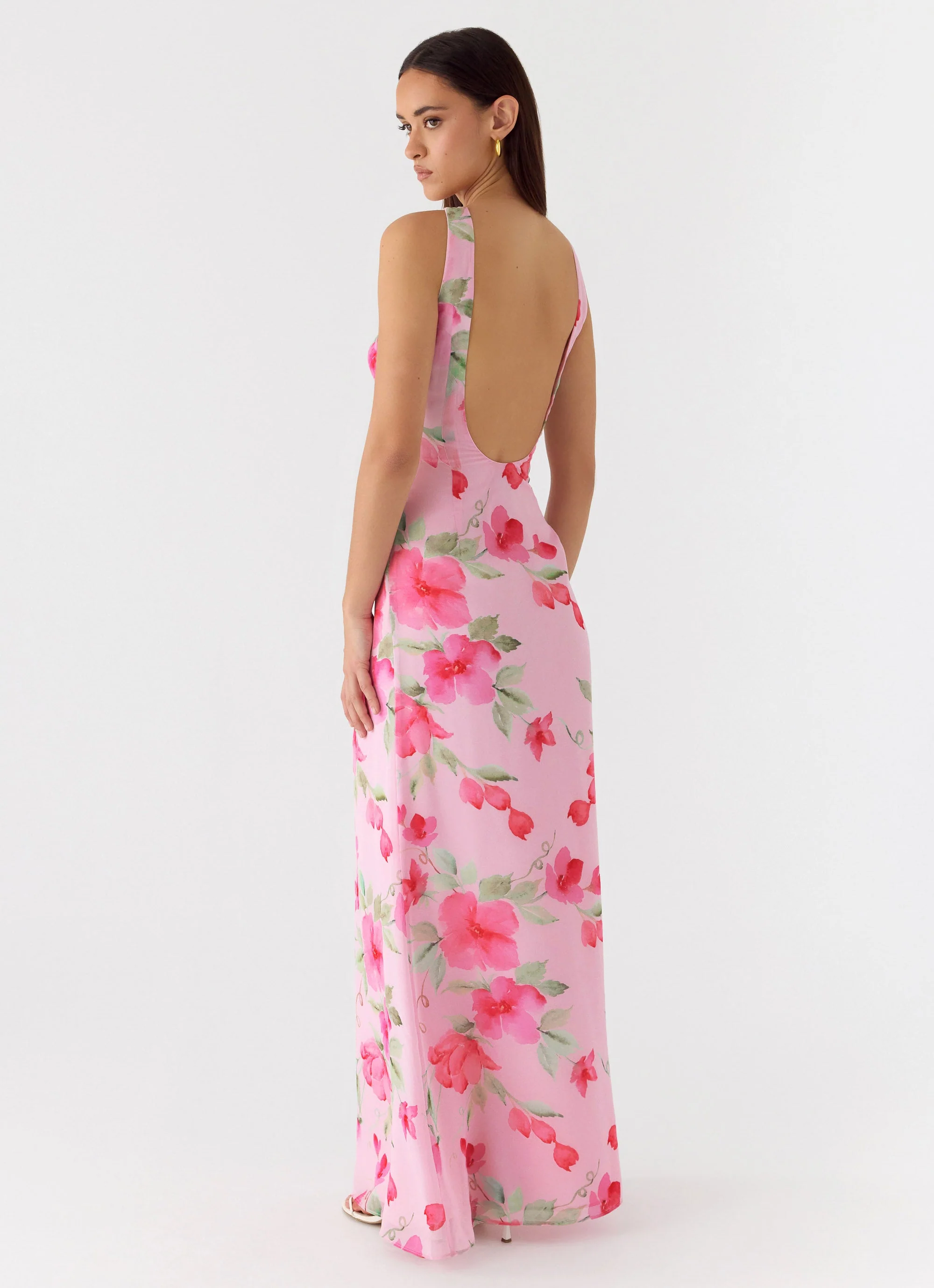 Serafim Chiffon Maxi Dress - Petal Soleil - Image 6