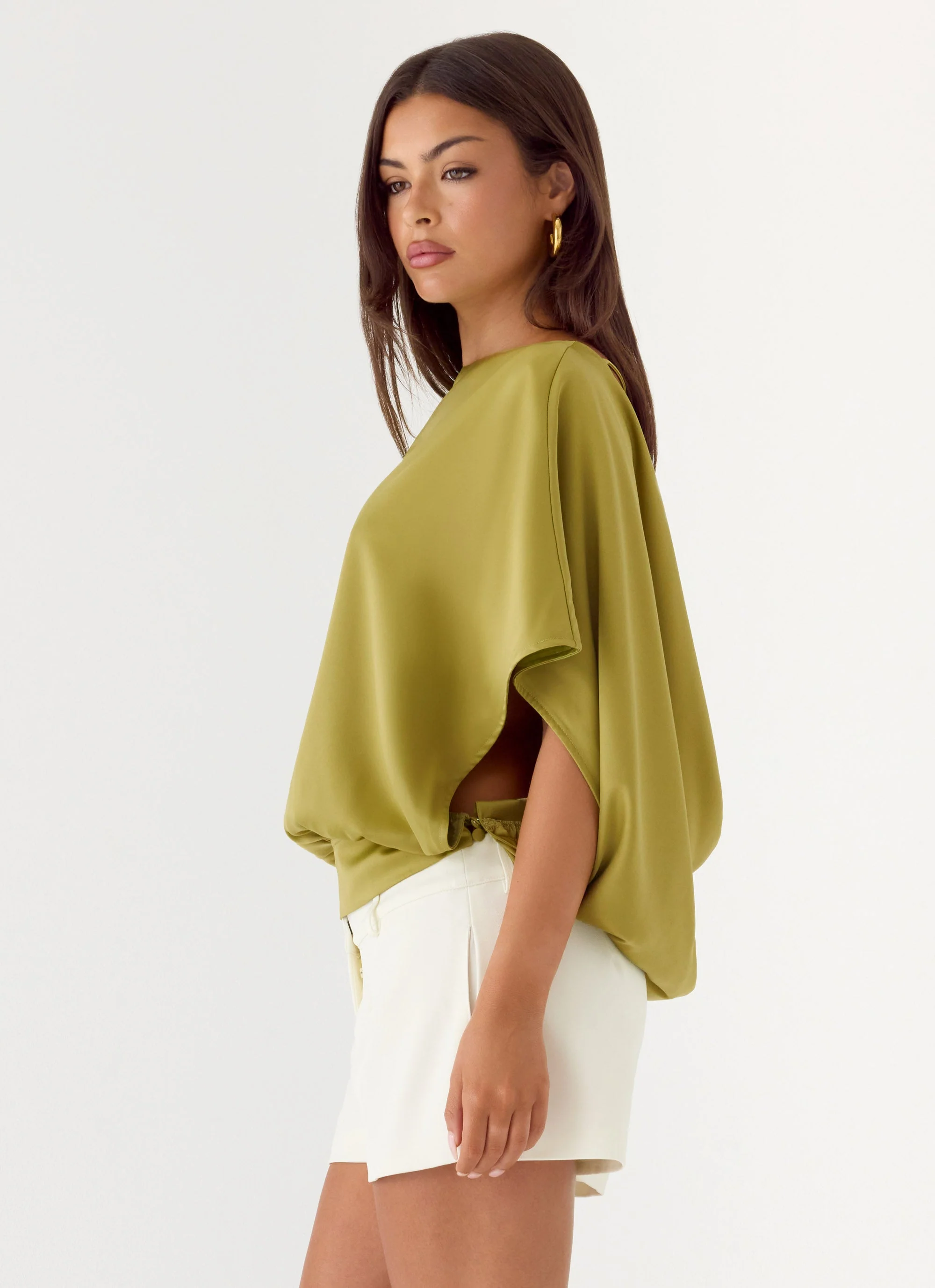 Serena Top - Fern Green - Image 2