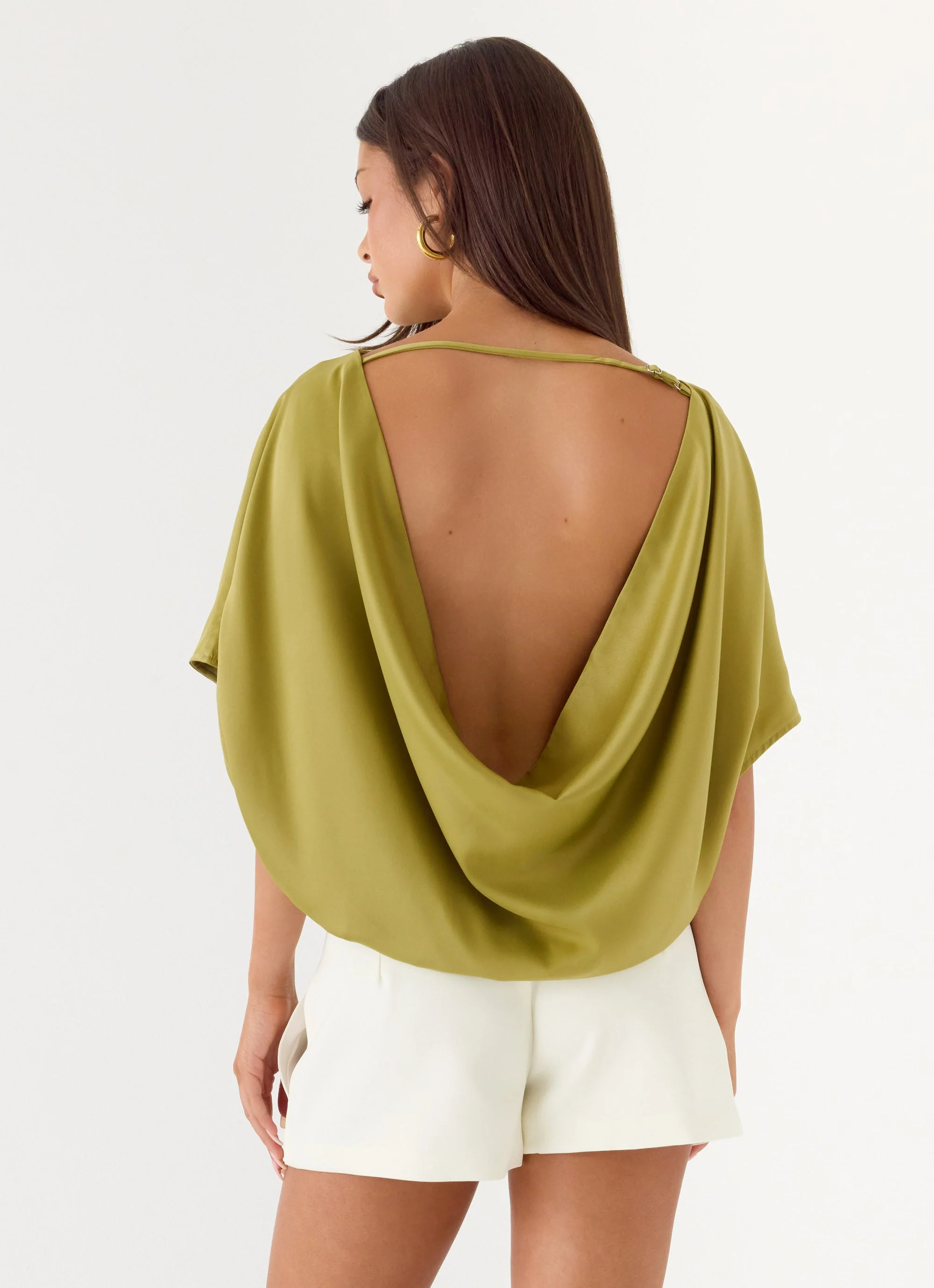 Serena Top - Fern Green - Image 3