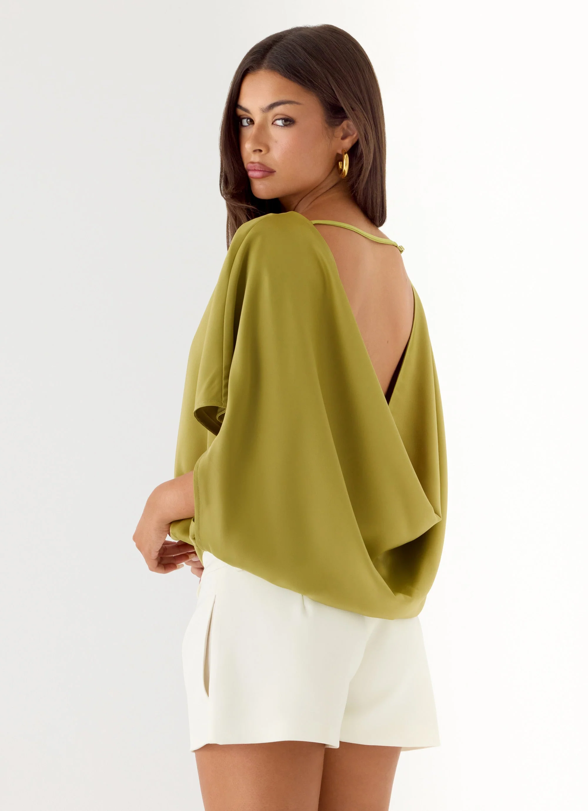 Serena Top - Fern Green - Image 5
