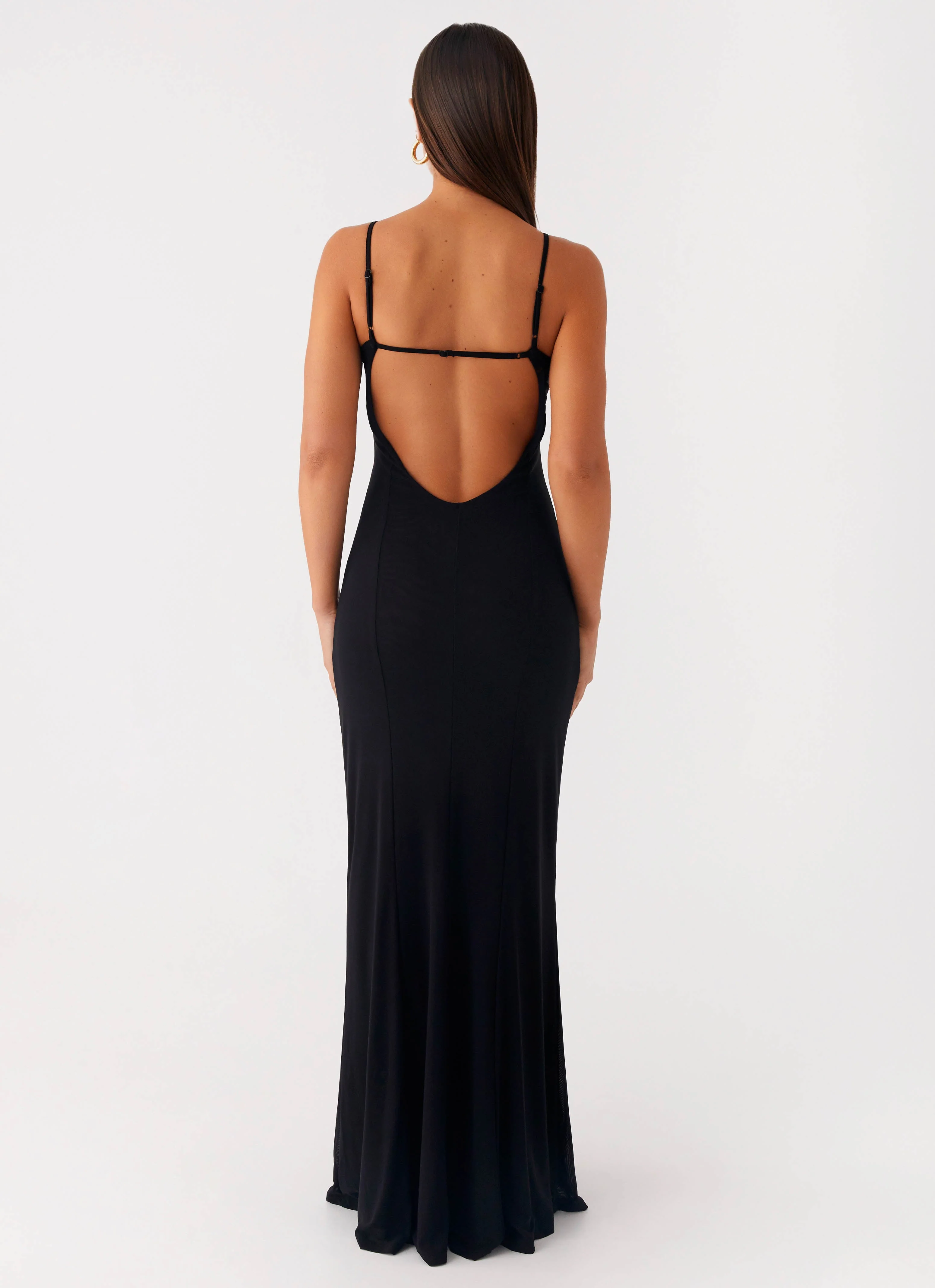 Serene Escape Maxi Dress - Black - Image 3