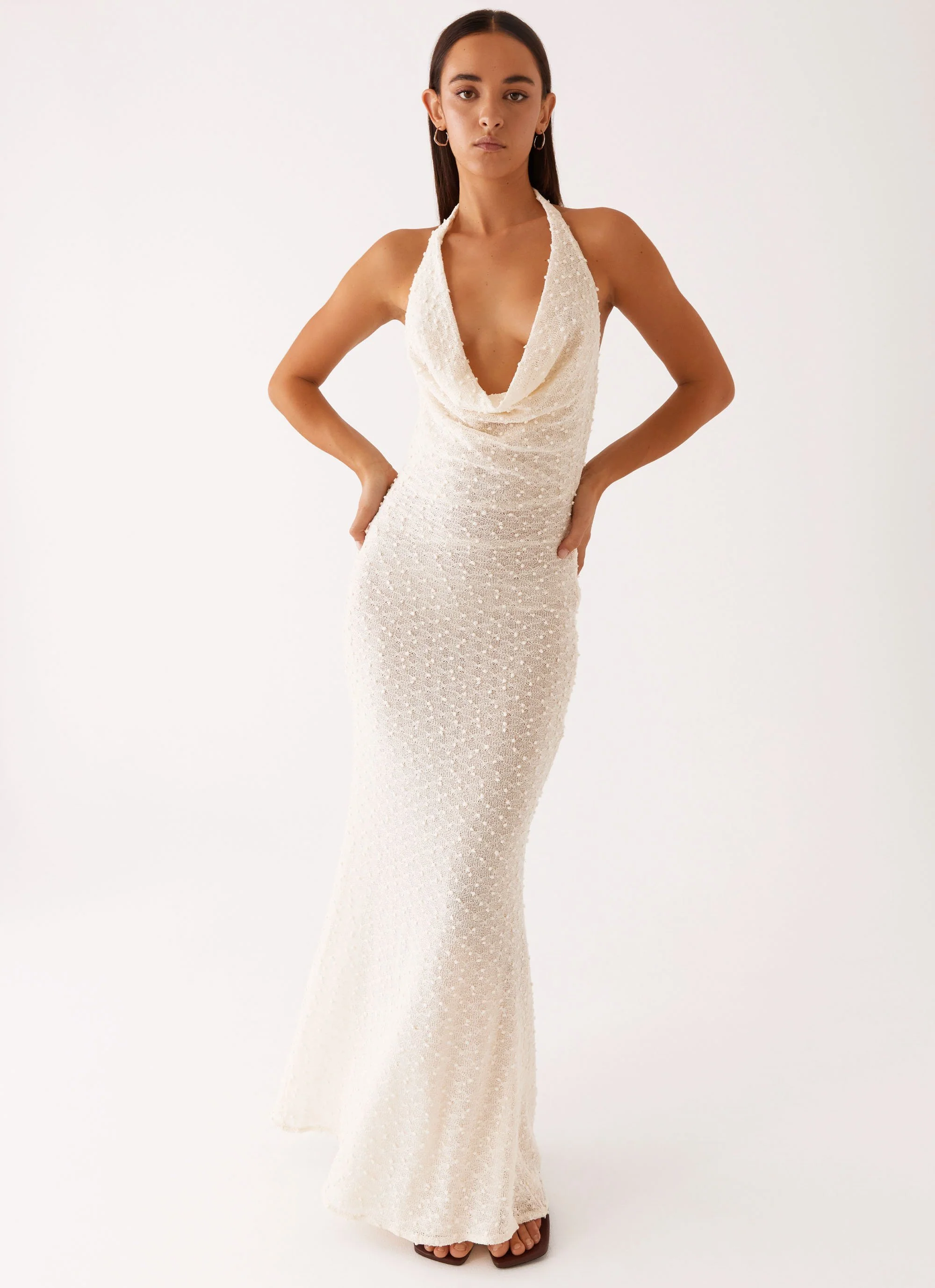 Serotonin Maxi Dress - Ivory - Image 6