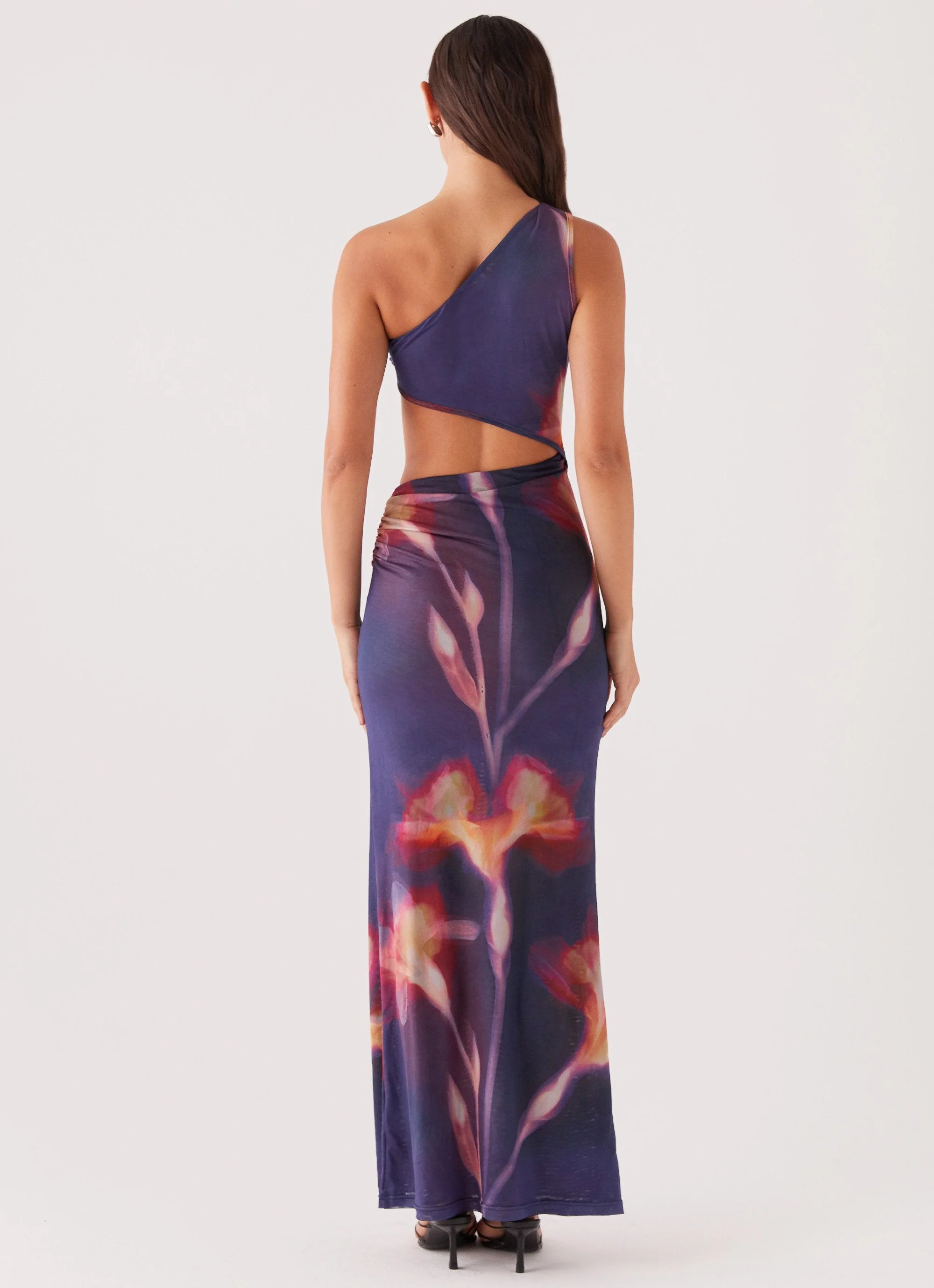 Shadows In The Sun Mesh Maxi Dress - Ember Rose - Image 3