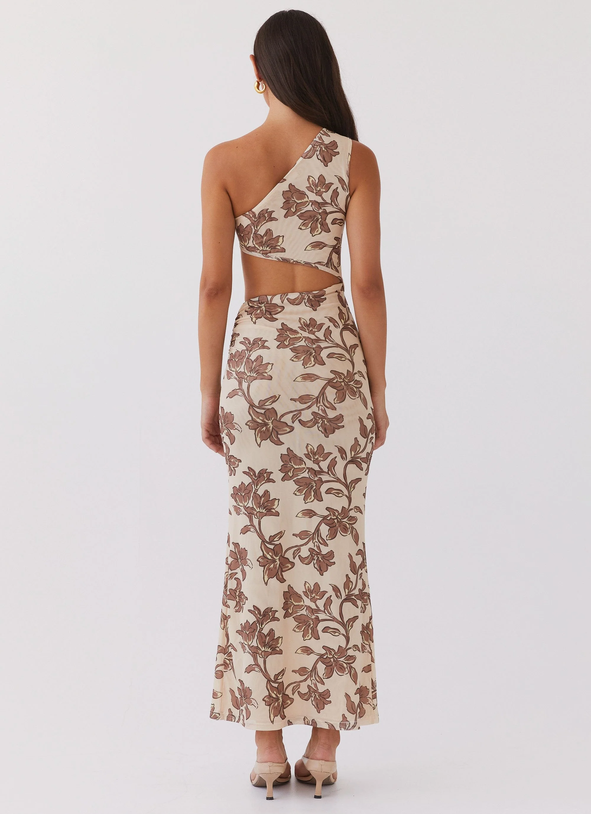 Shadows In The Sun Mesh Maxi Dress - Hazel Bloom - Image 3