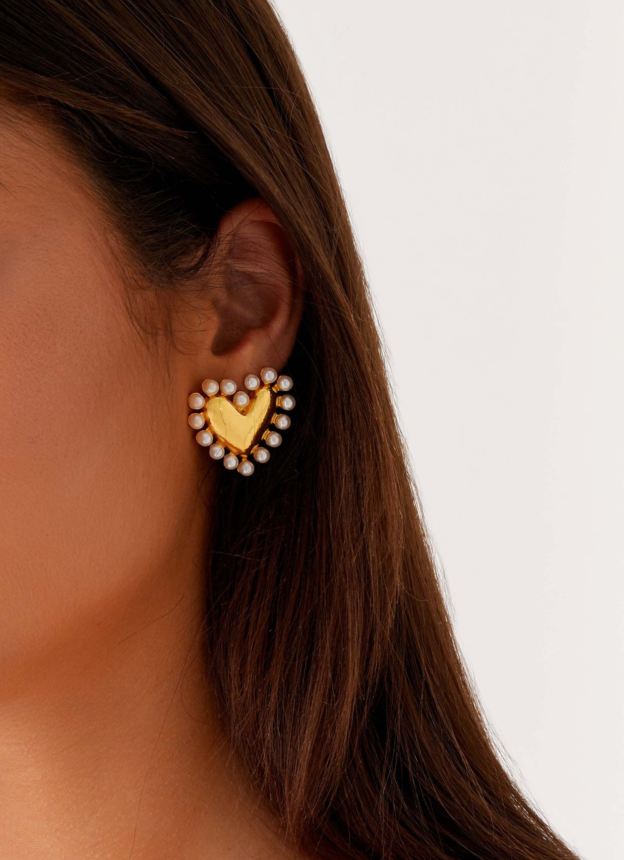 Shaina Earrings - Gold - Image 3