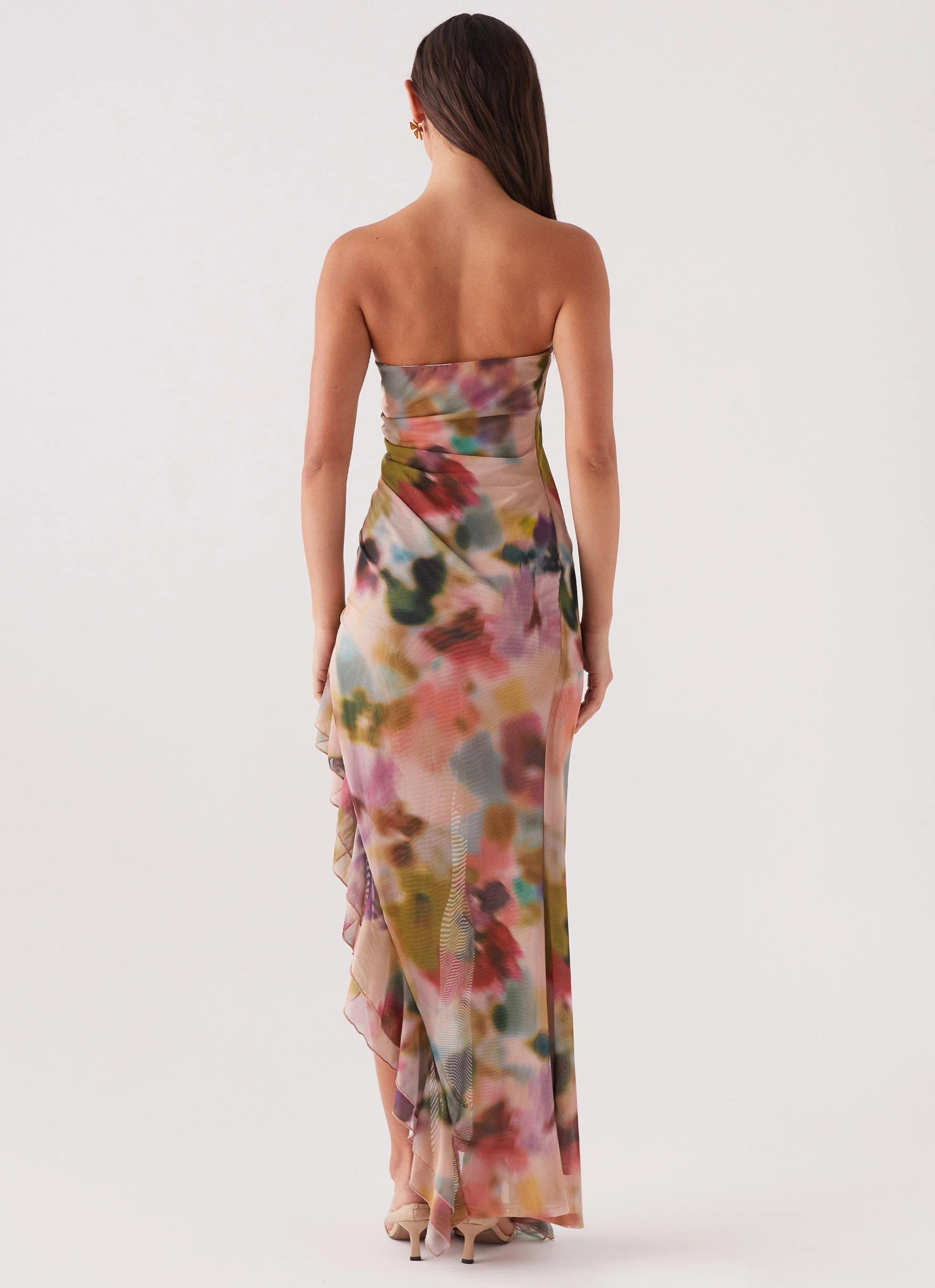 Shape Of You Strapless Maxi Dress - Mystic Meadow - Image 6