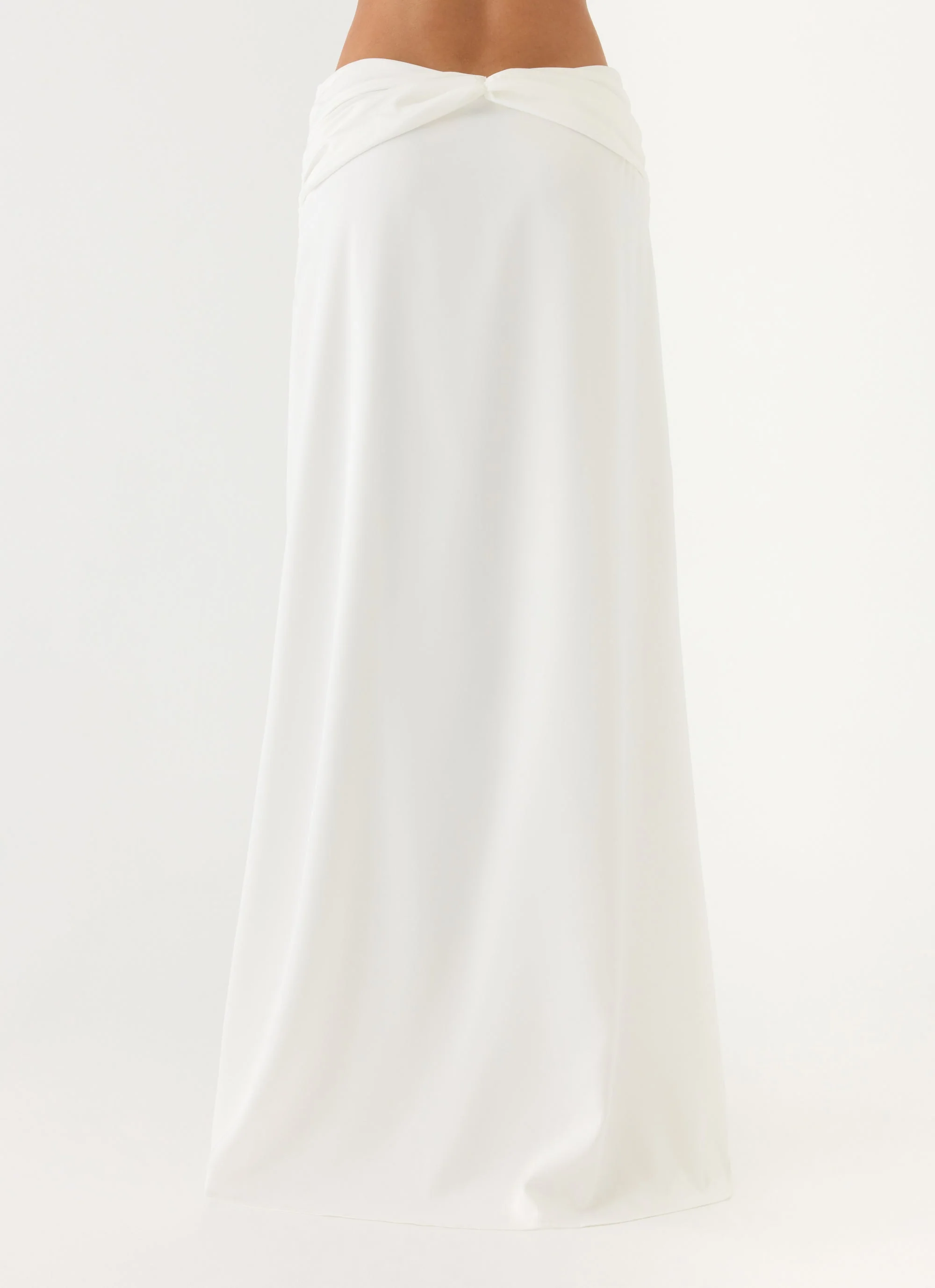 She Means It Maxi Skirt - Ivory - Image 2