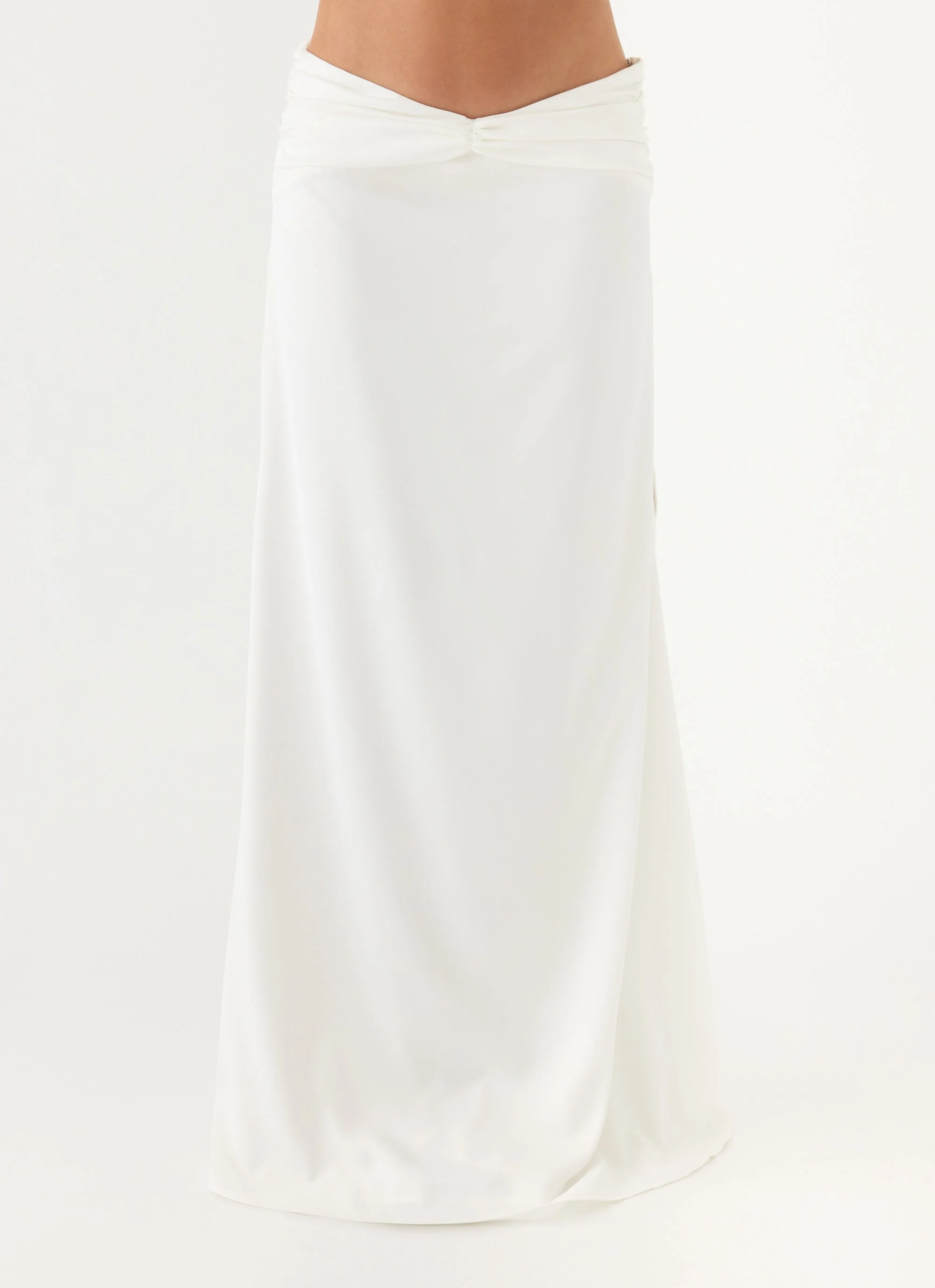 She Means It Maxi Skirt - Ivory - Image 4