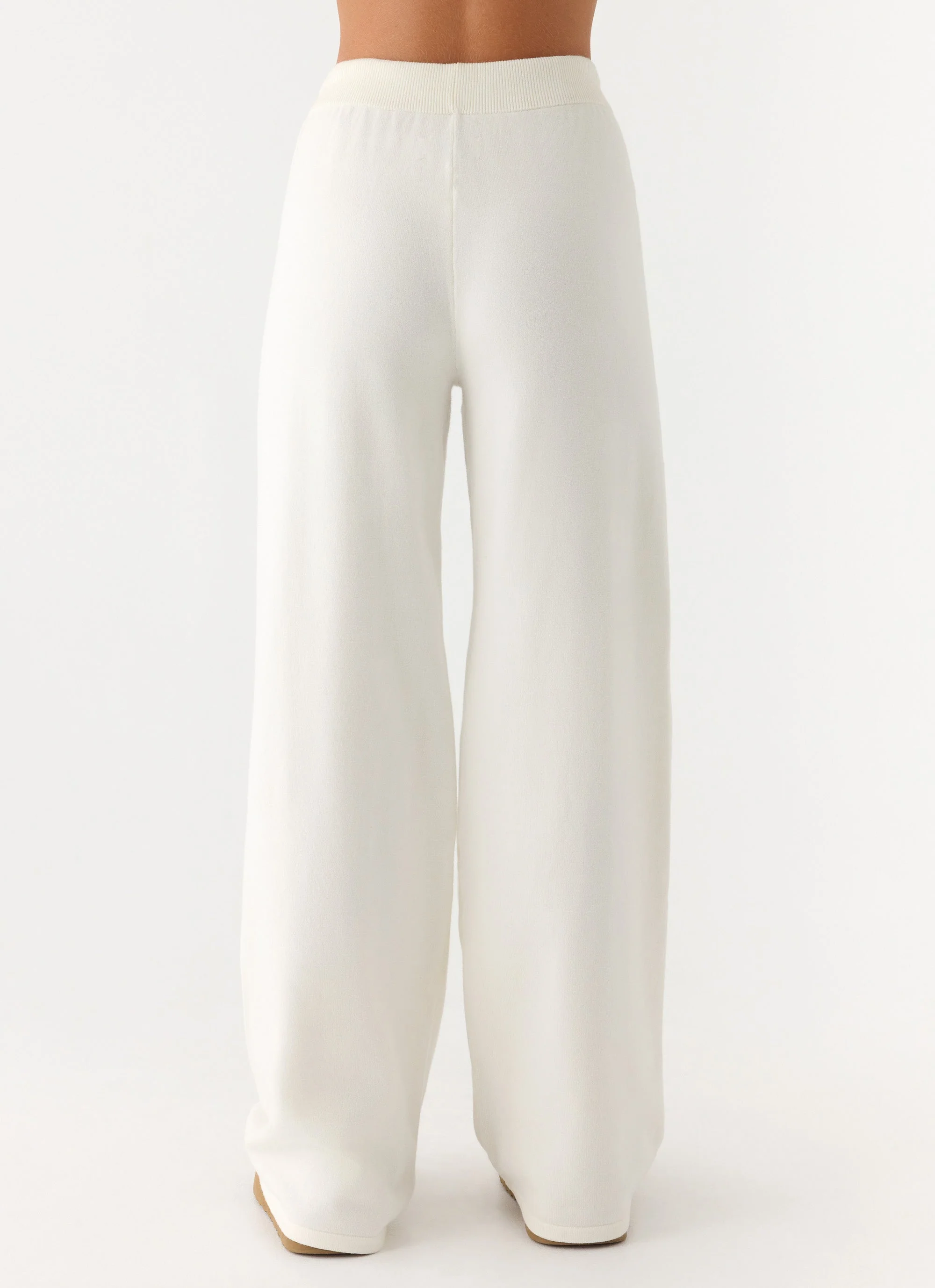 Sherlee Knit Pants - White - Image 4