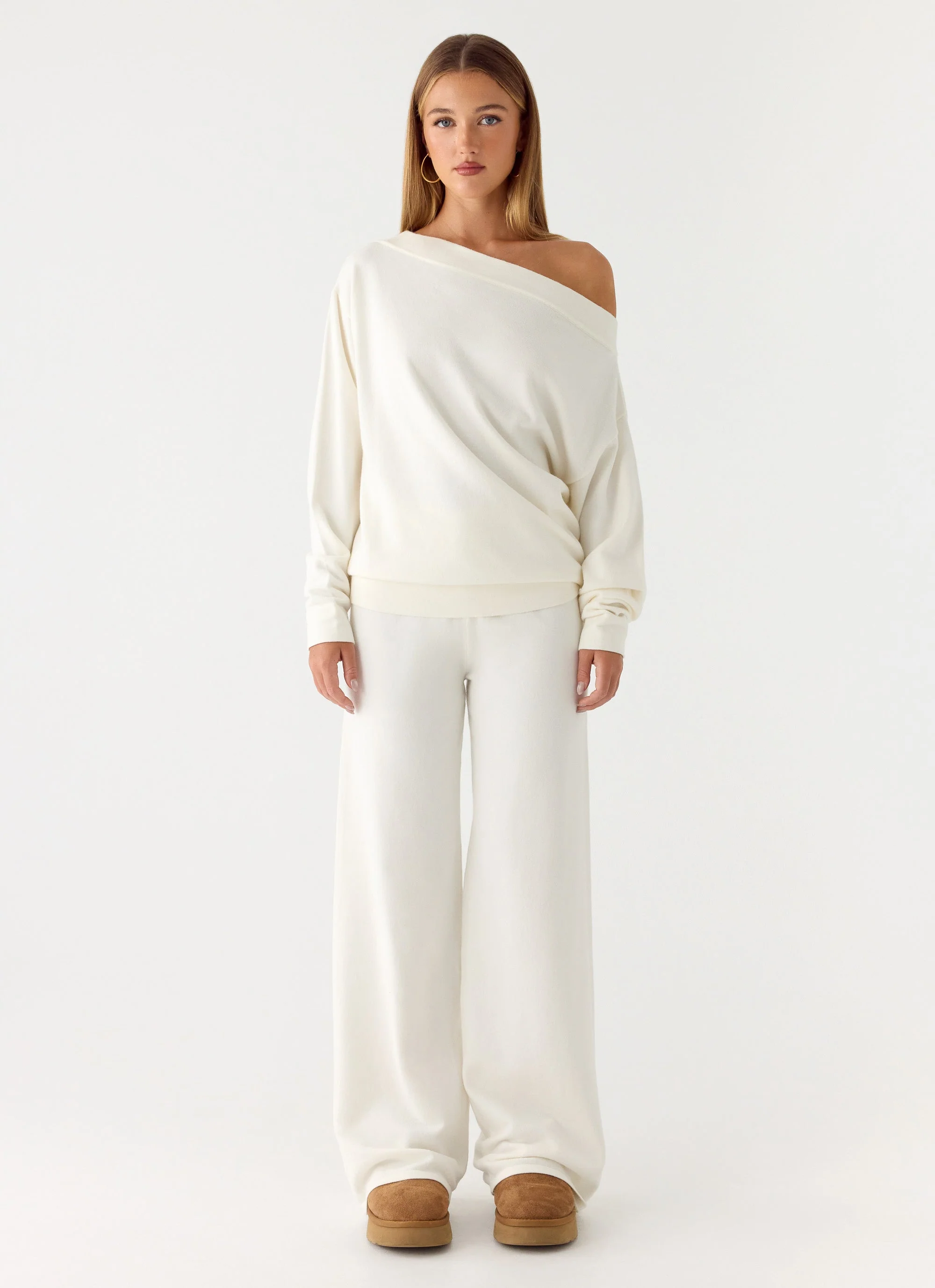 Sherlee Knit Sweater - White - Image 2