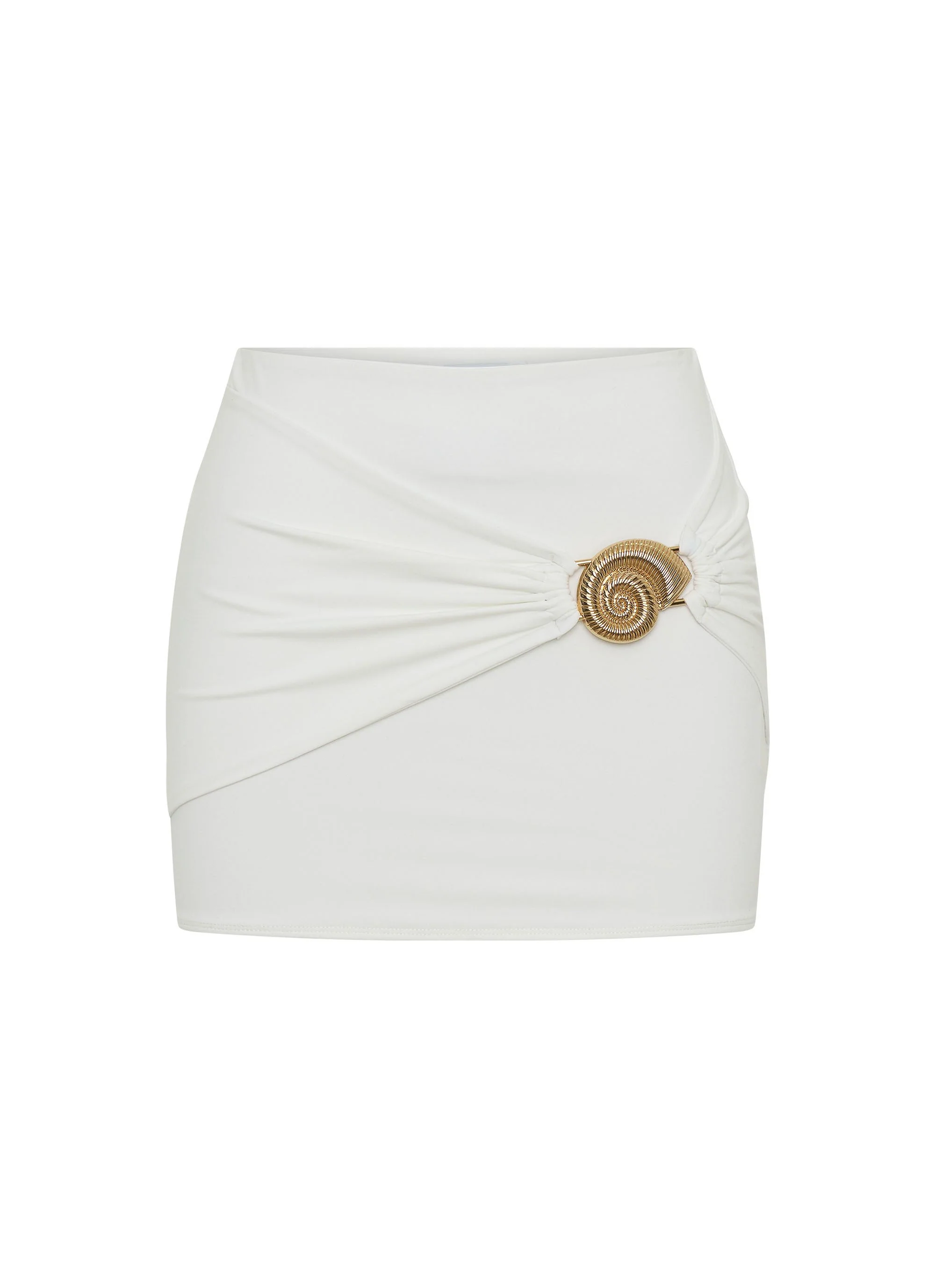 Shoreline Mini Skirt - White - Image 3