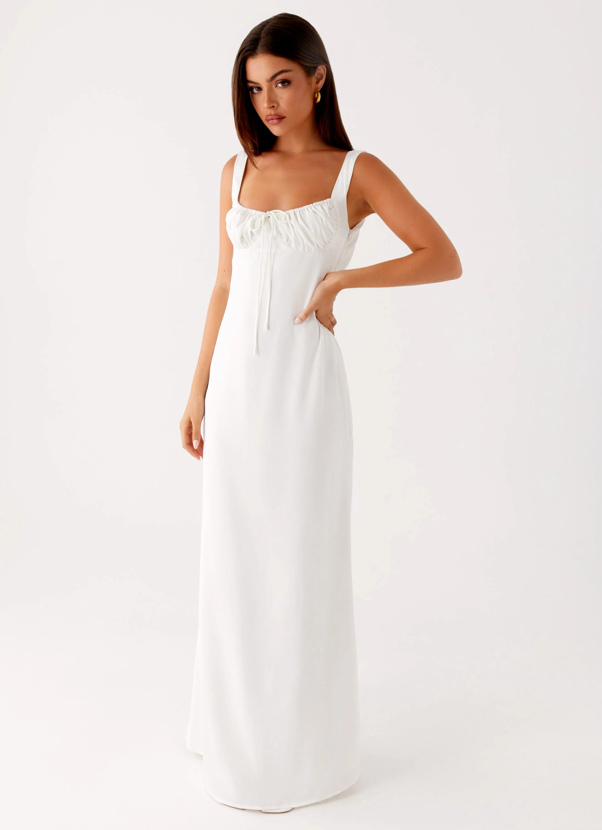 Shyla Maxi Dress - Ivory - Image 4