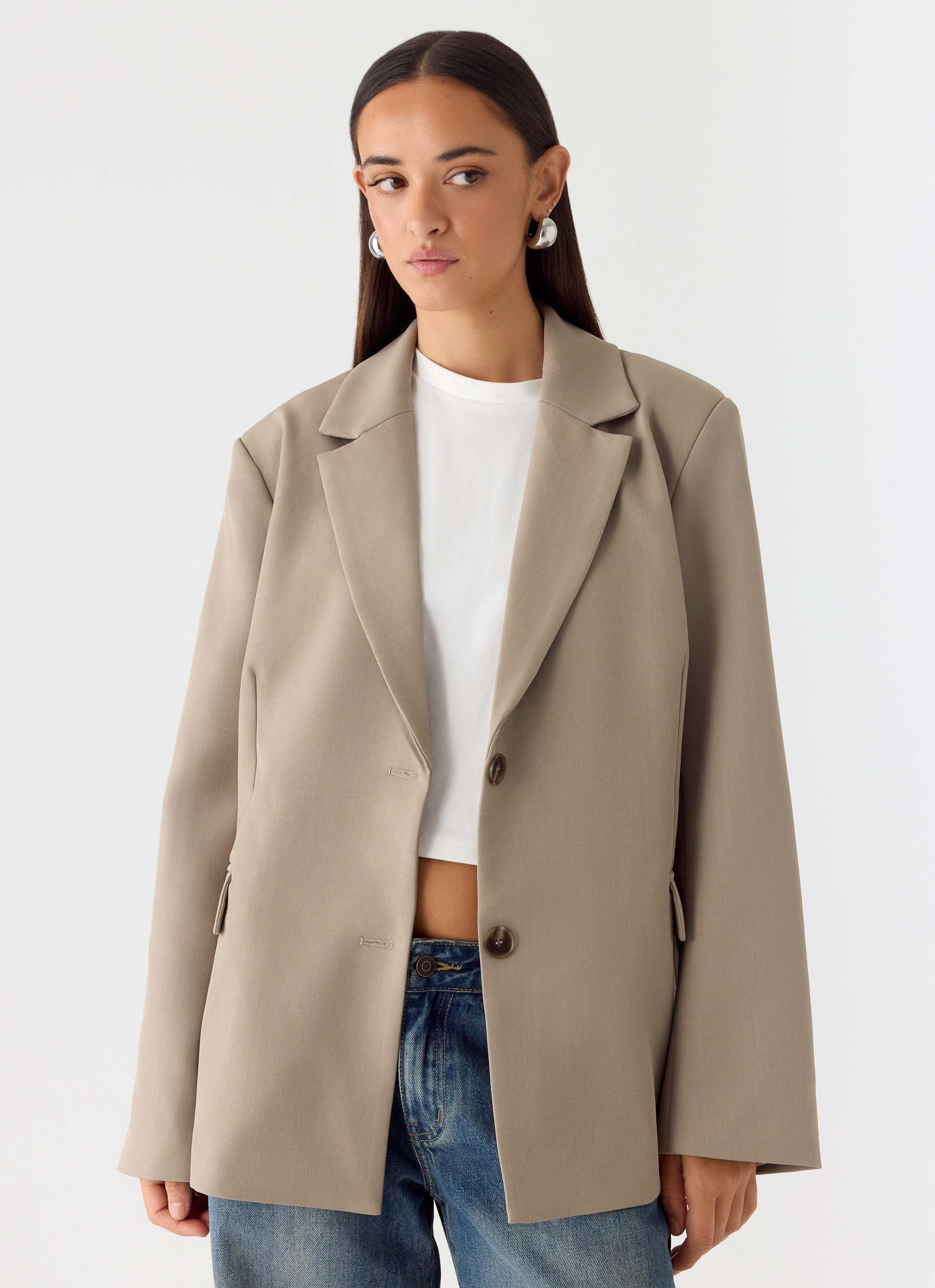 Sibel Blazer - Warm Grey - Image 2