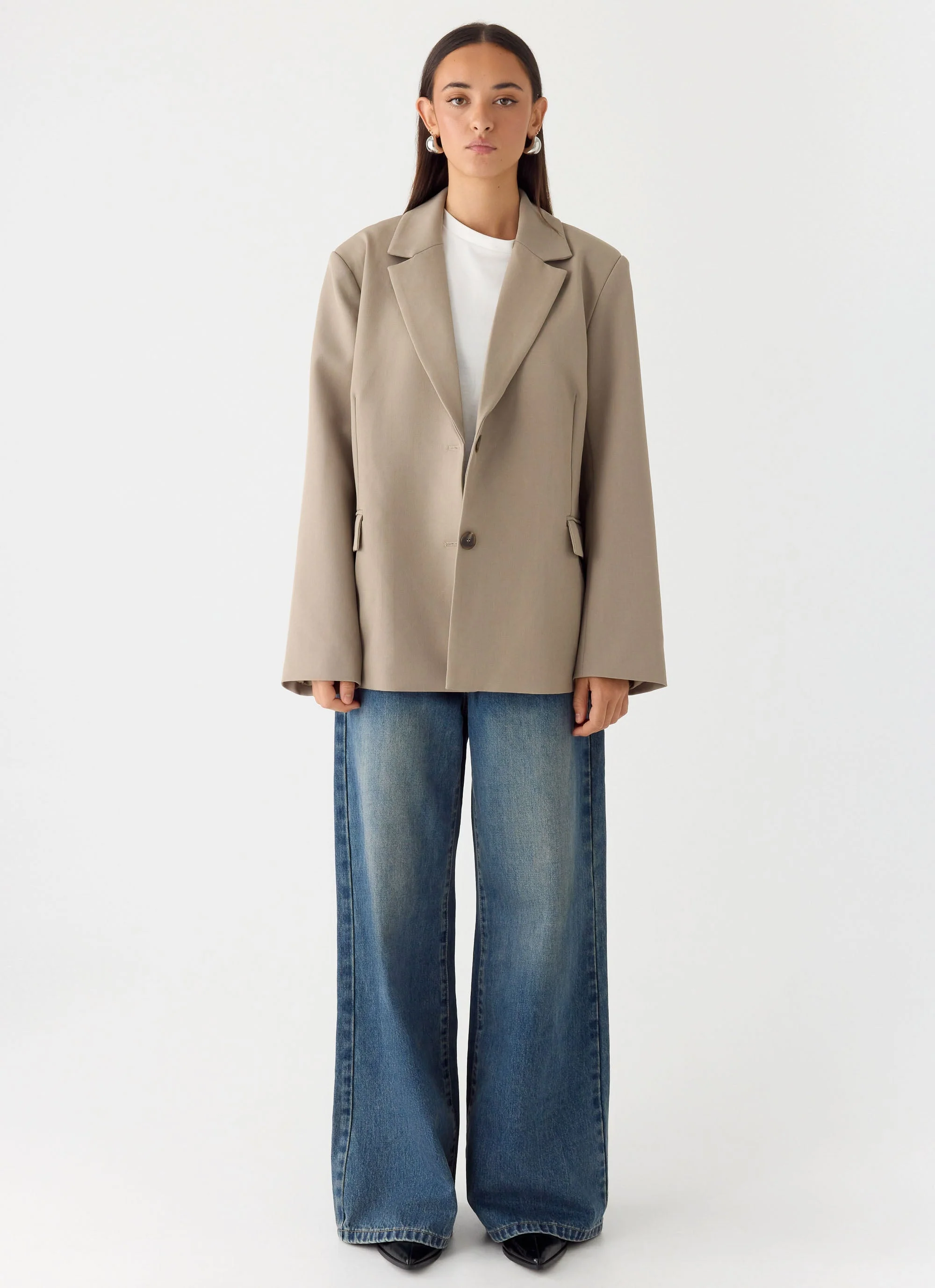 Sibel Blazer - Warm Grey - Image 3