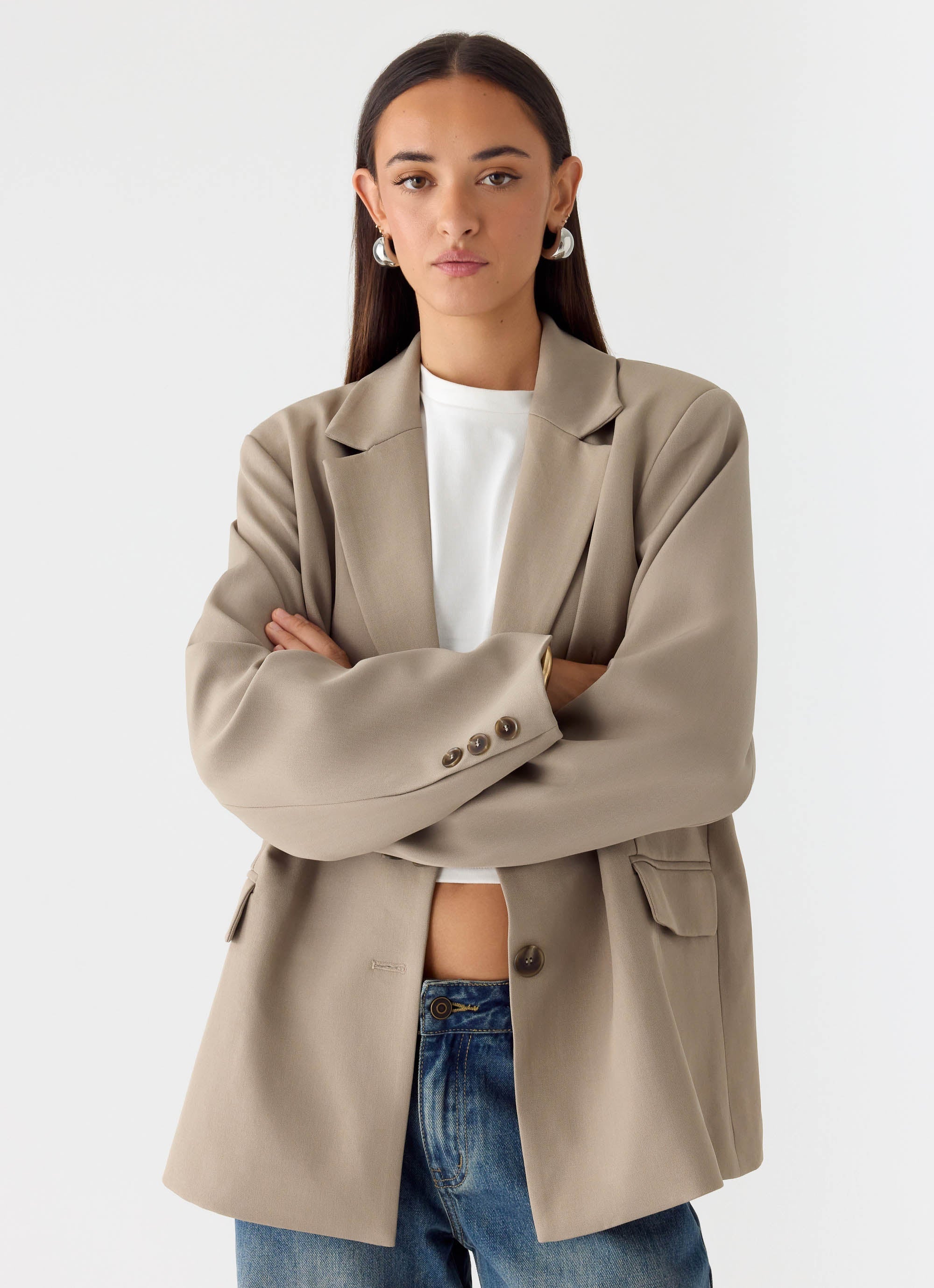 Sibel Blazer - Warm Grey - Image 6
