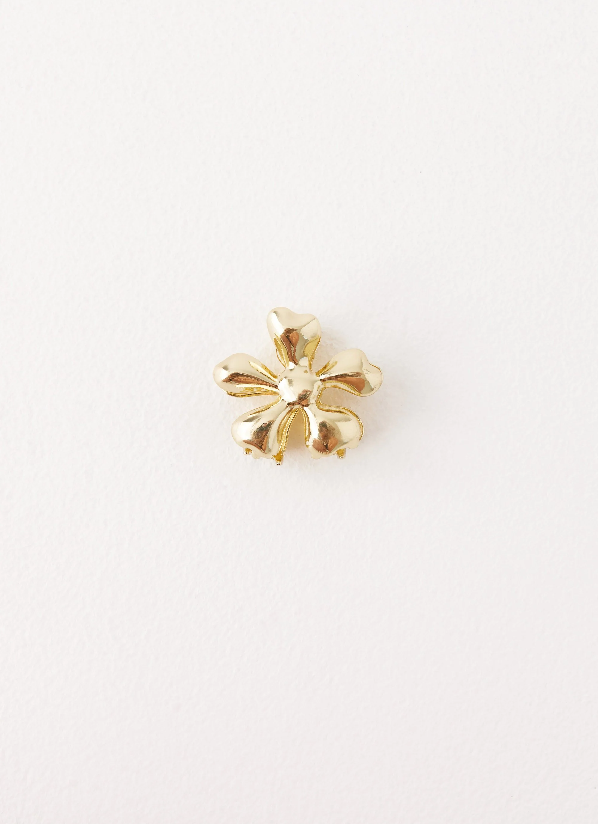 Sicily Mini Claw Clip - Gold - Image 2