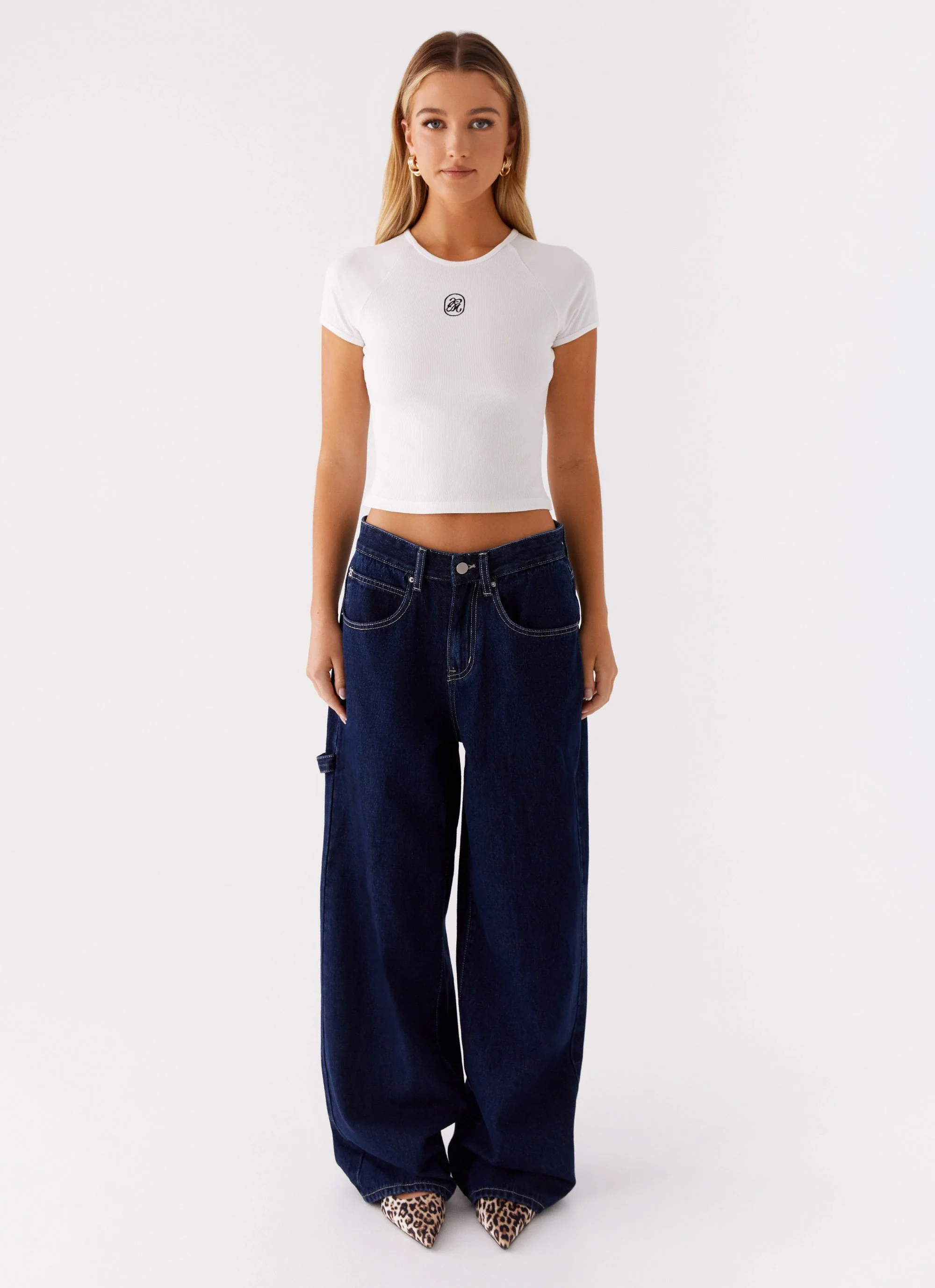 Signature Monogram Tee - Off White - Image 2