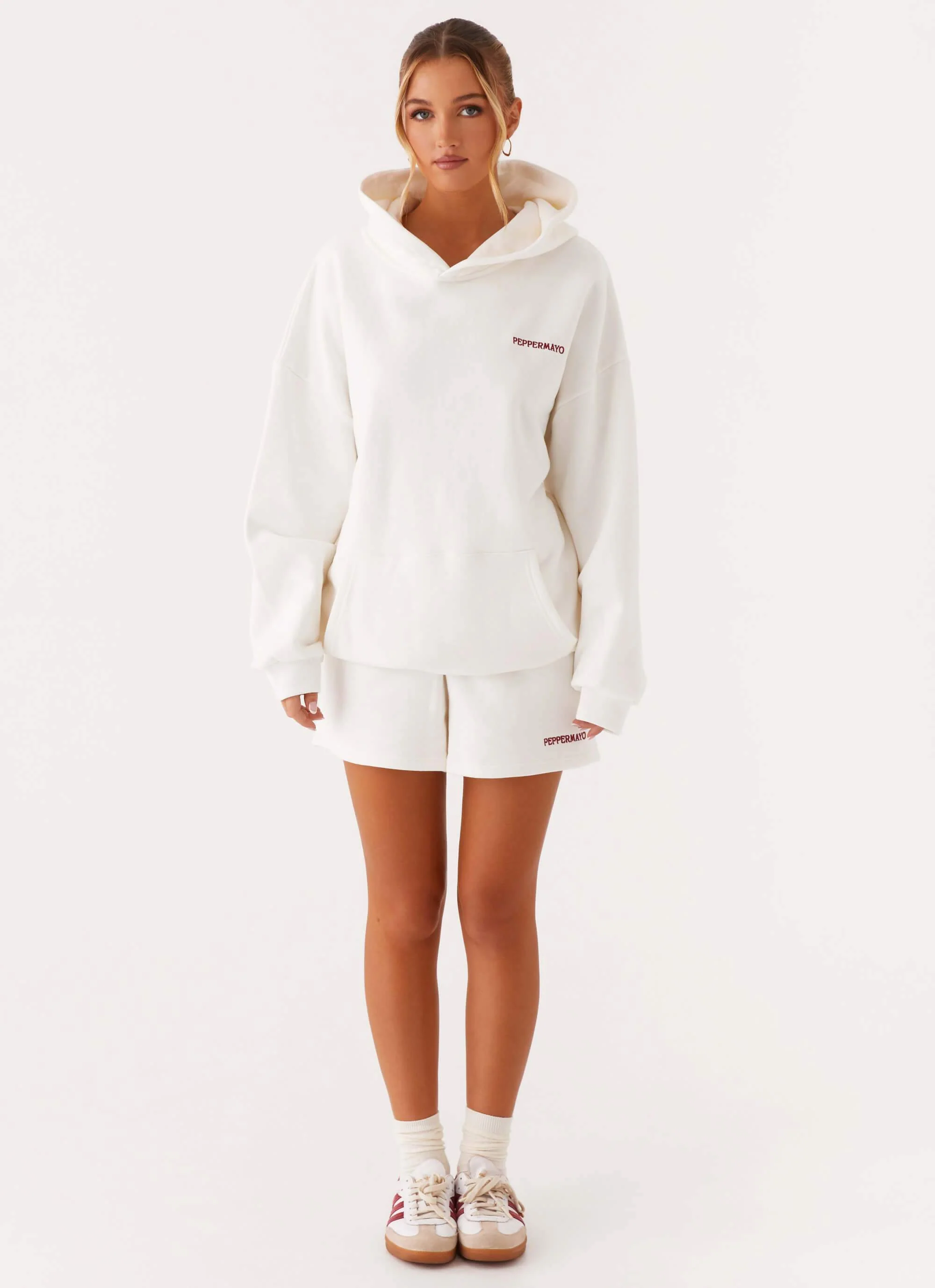 Signature Sweatshorts - Ivory - Image 3