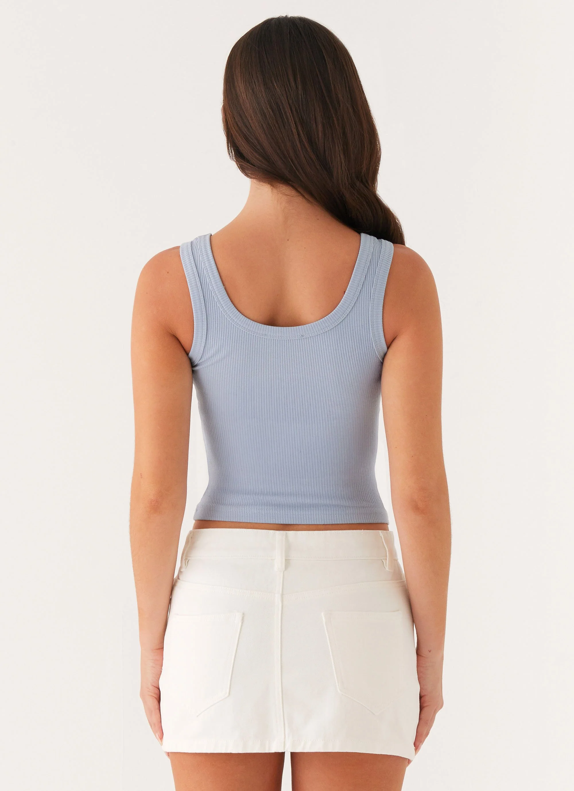 Signature Tank Top - Slate Blue - Image 4