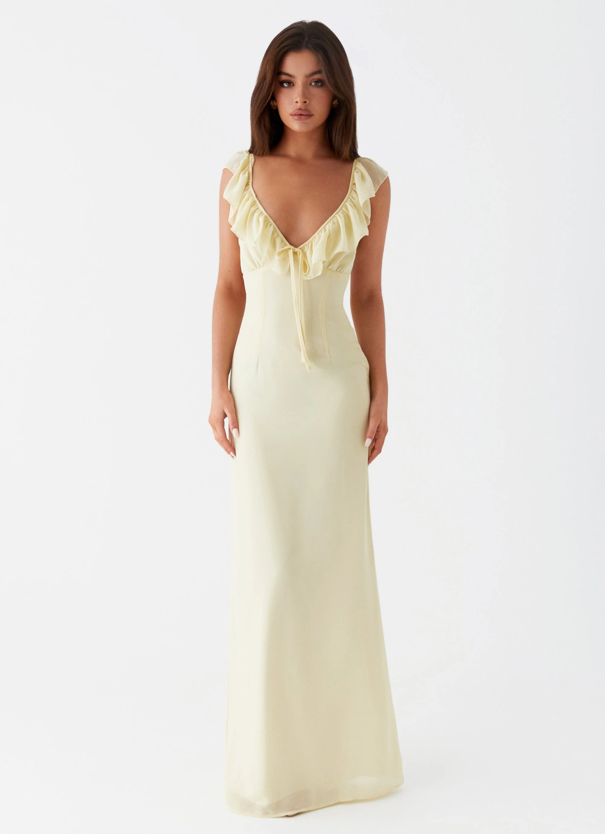 Silvie Maxi Dress - Yellow - Image 3