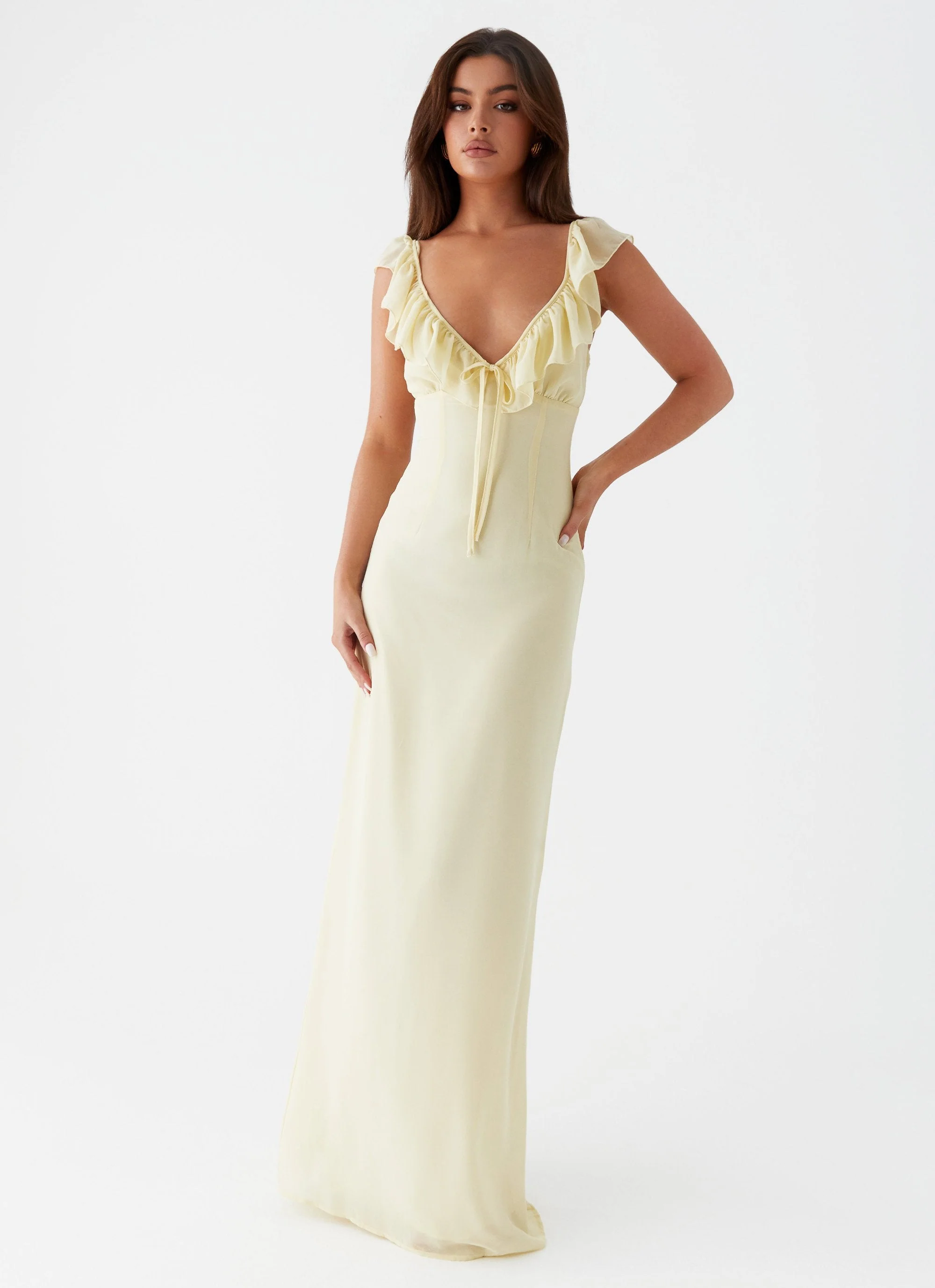 Silvie Maxi Dress - Yellow - Image 6