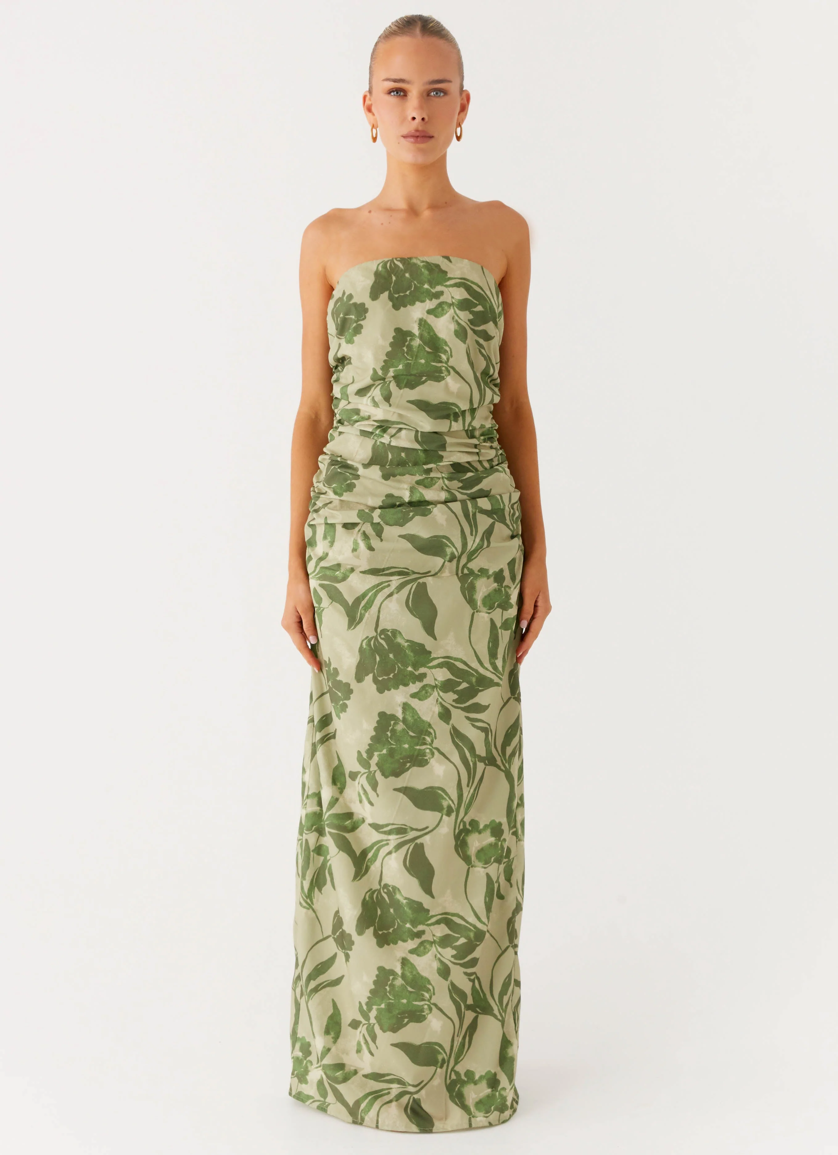 Sirrah Maxi Dress - Jade Fern - Image 2