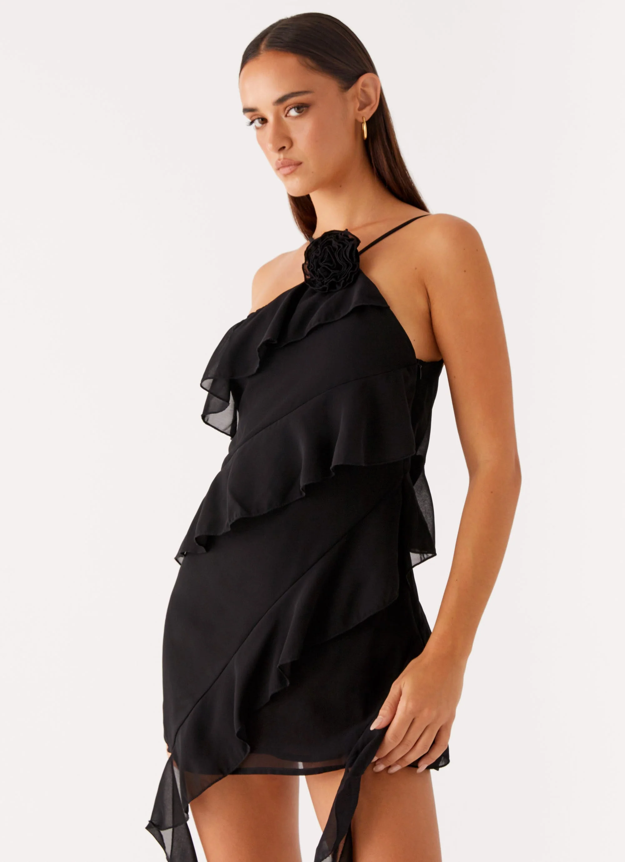 Sita Mini Dress - Black - Image 2
