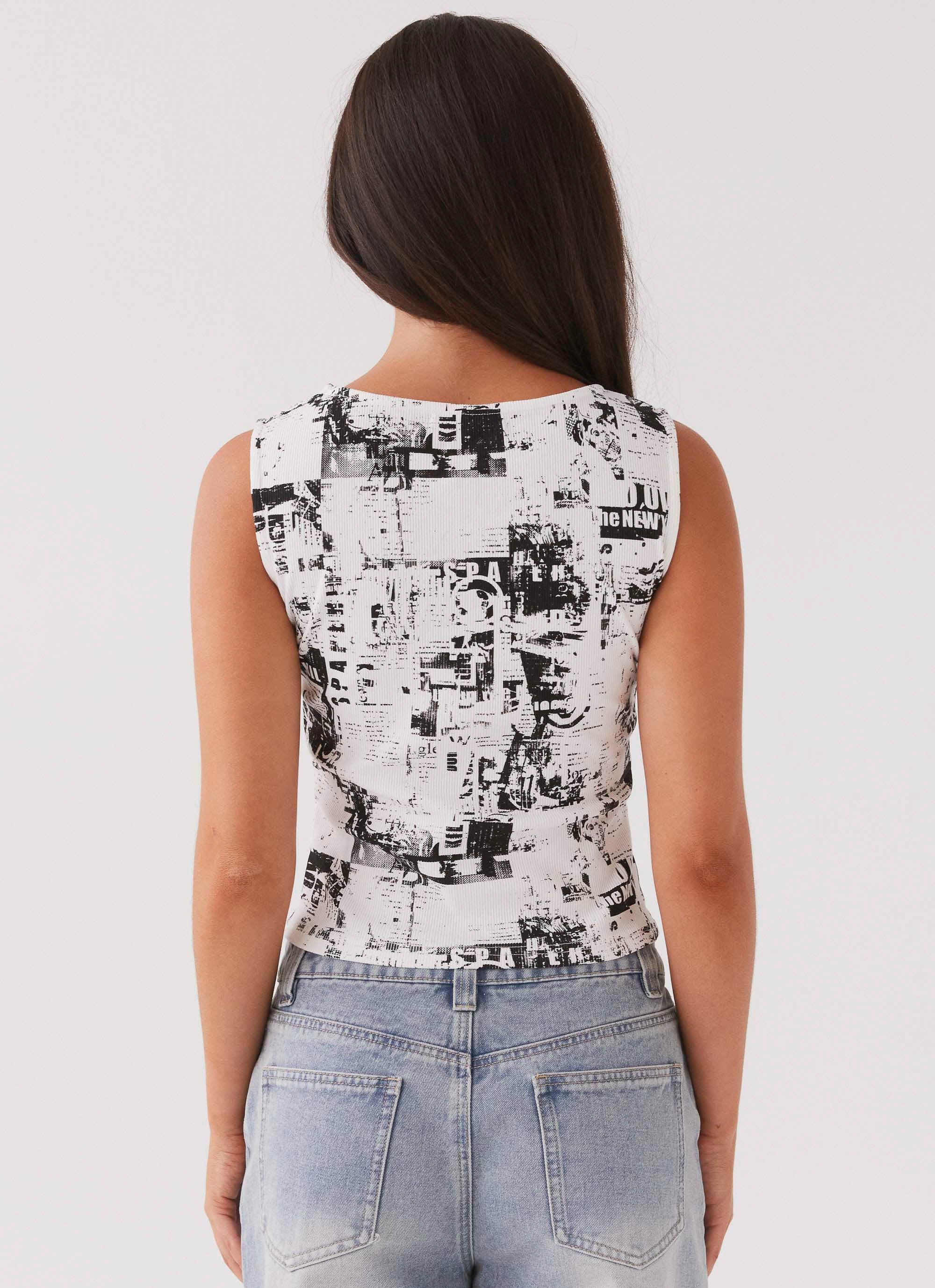 Skipper Graphic Tank Top - Editorial - Image 6