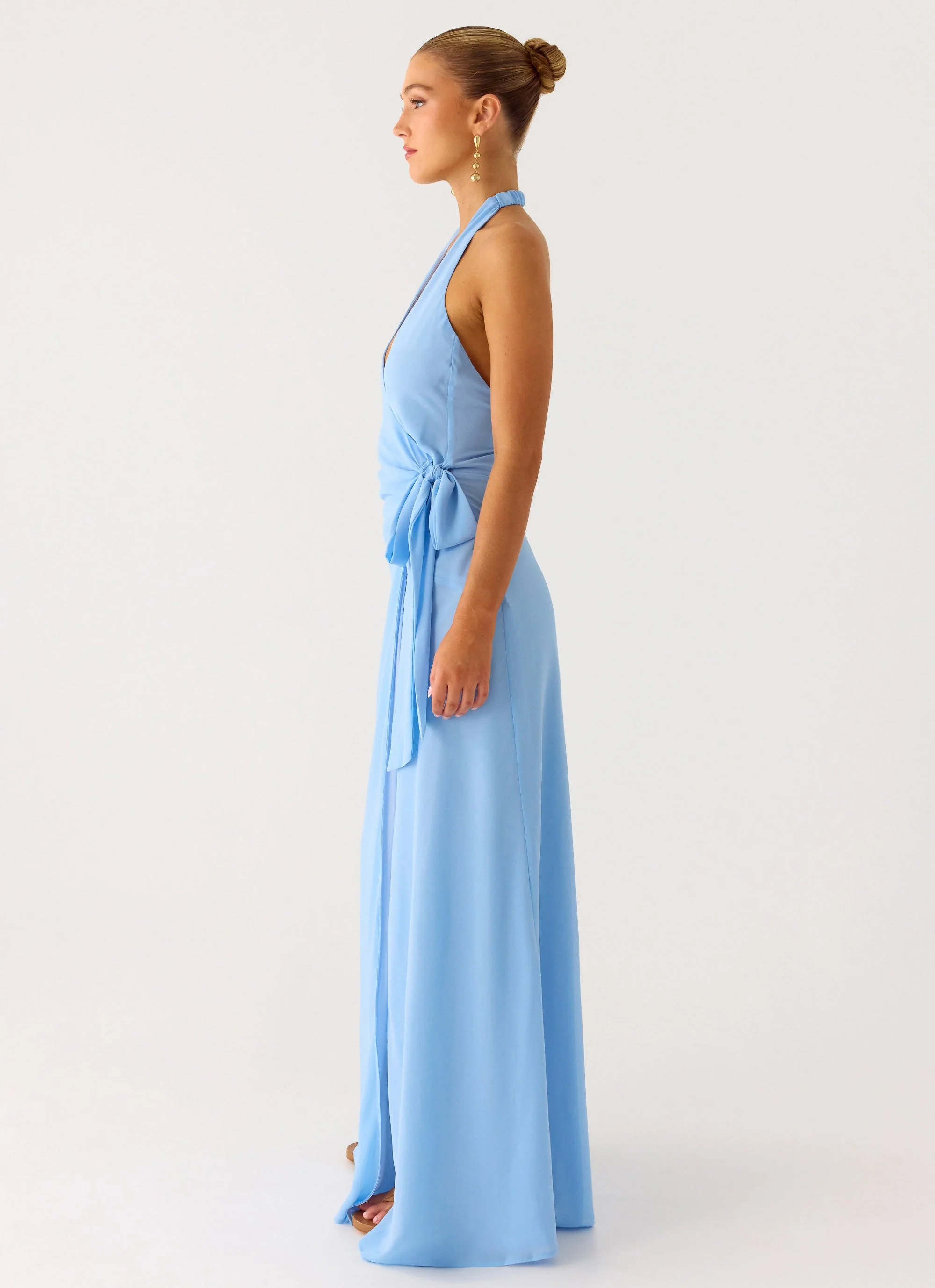 So Chic Maxi Dress - Periwinkle - Image 5