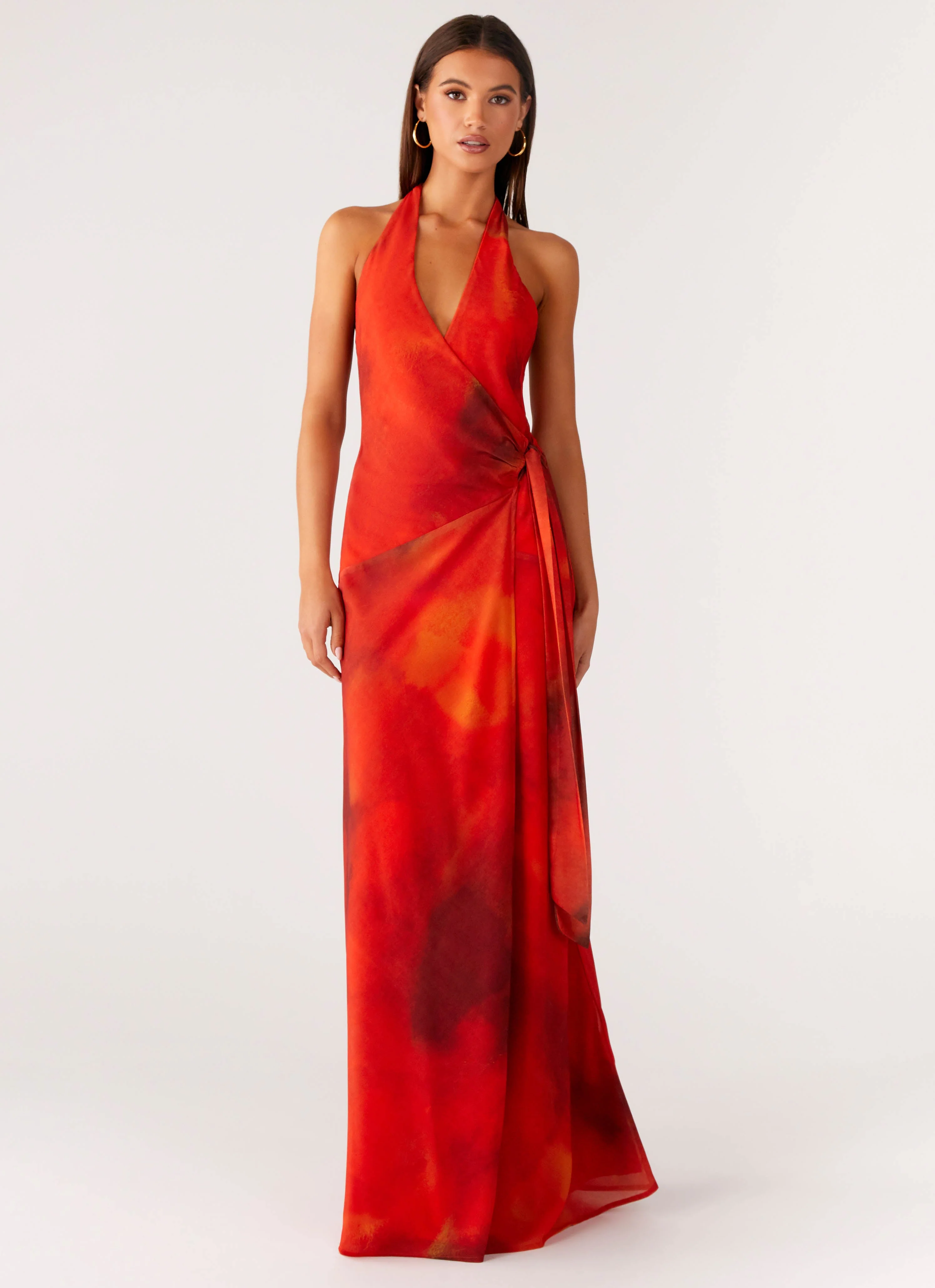 So Chic Maxi Dress - Scarlet Blur - Image 6