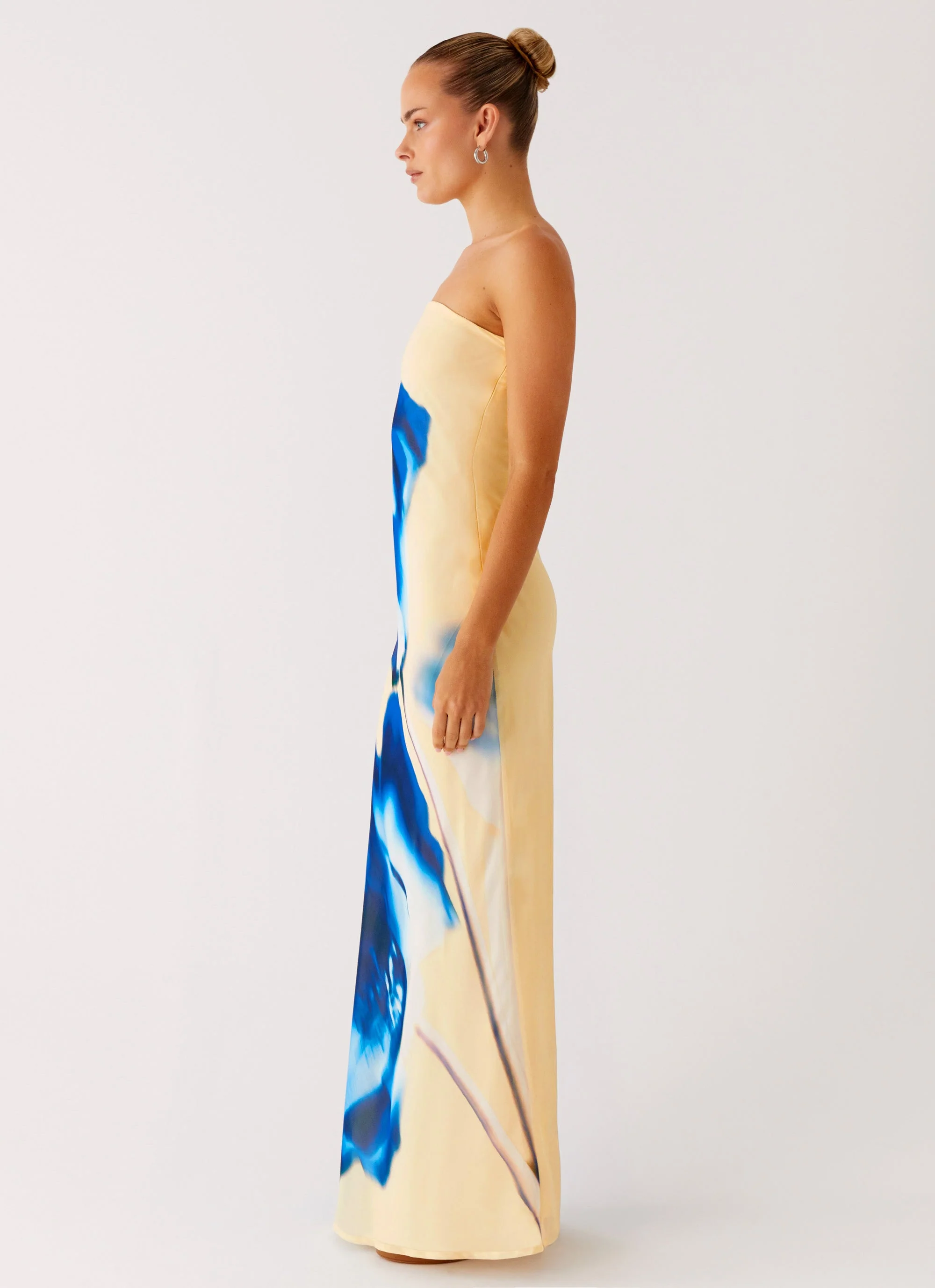 So You Say Strapless Maxi Dress - Heirloom Floral - Image 2