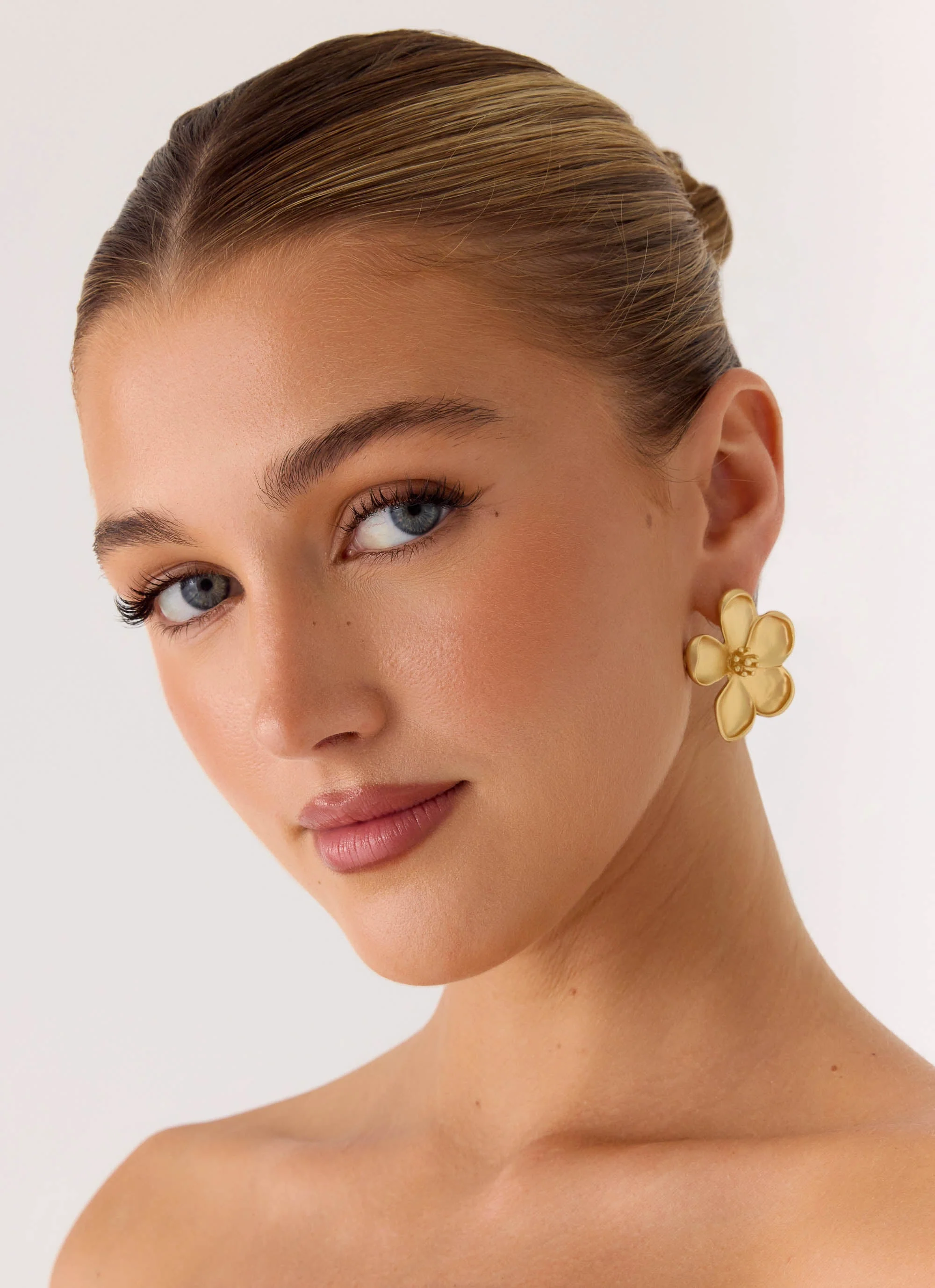 Solace Earrings - Gold - Image 3